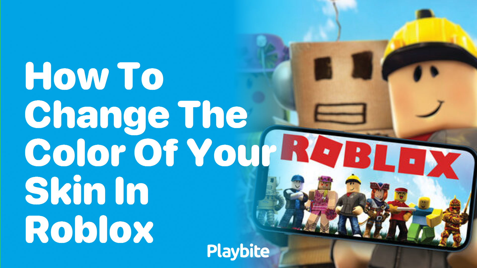 How To Change The Color Of Your Skin In Roblox Playbite