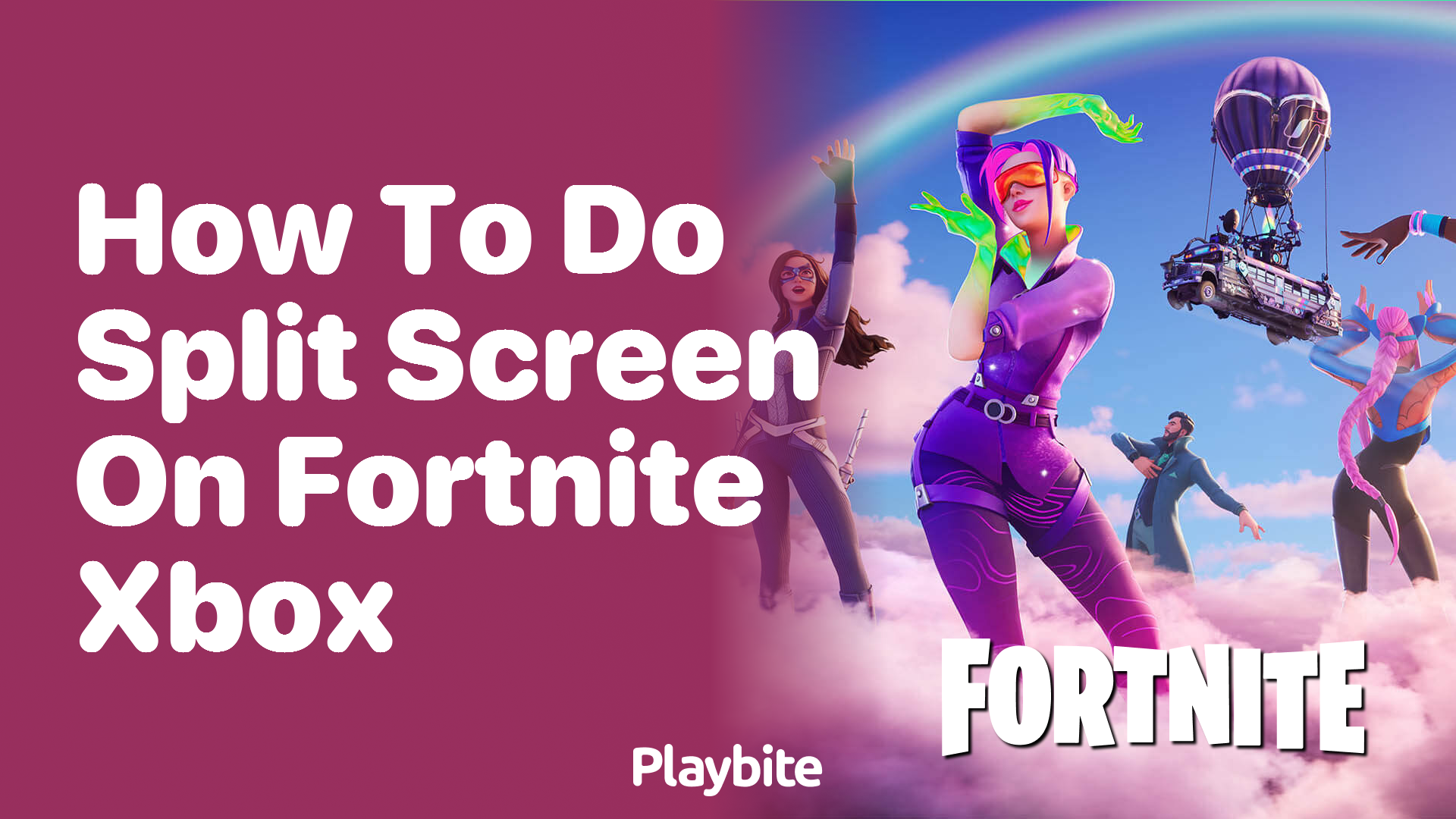 How To Do Split Screen On Fortnite Xbox Playbite