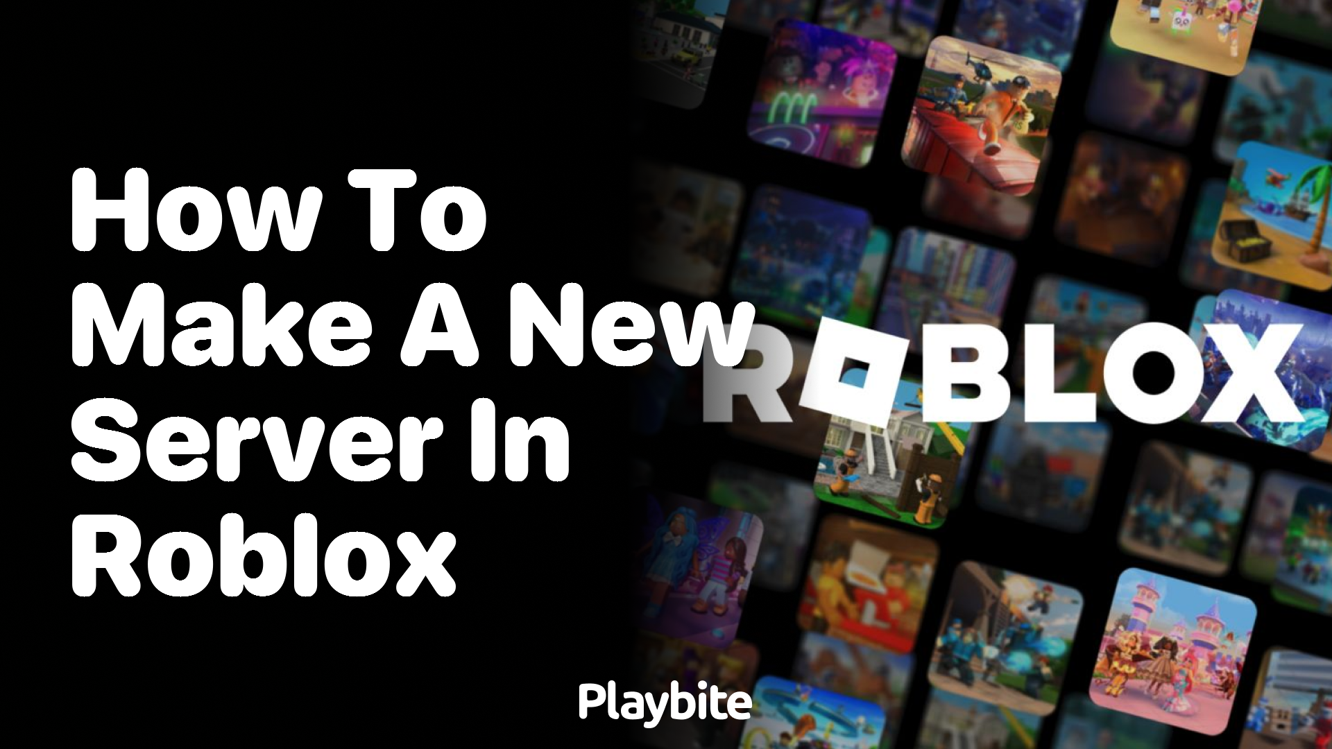 How To Make A New Server In Roblox Playbite