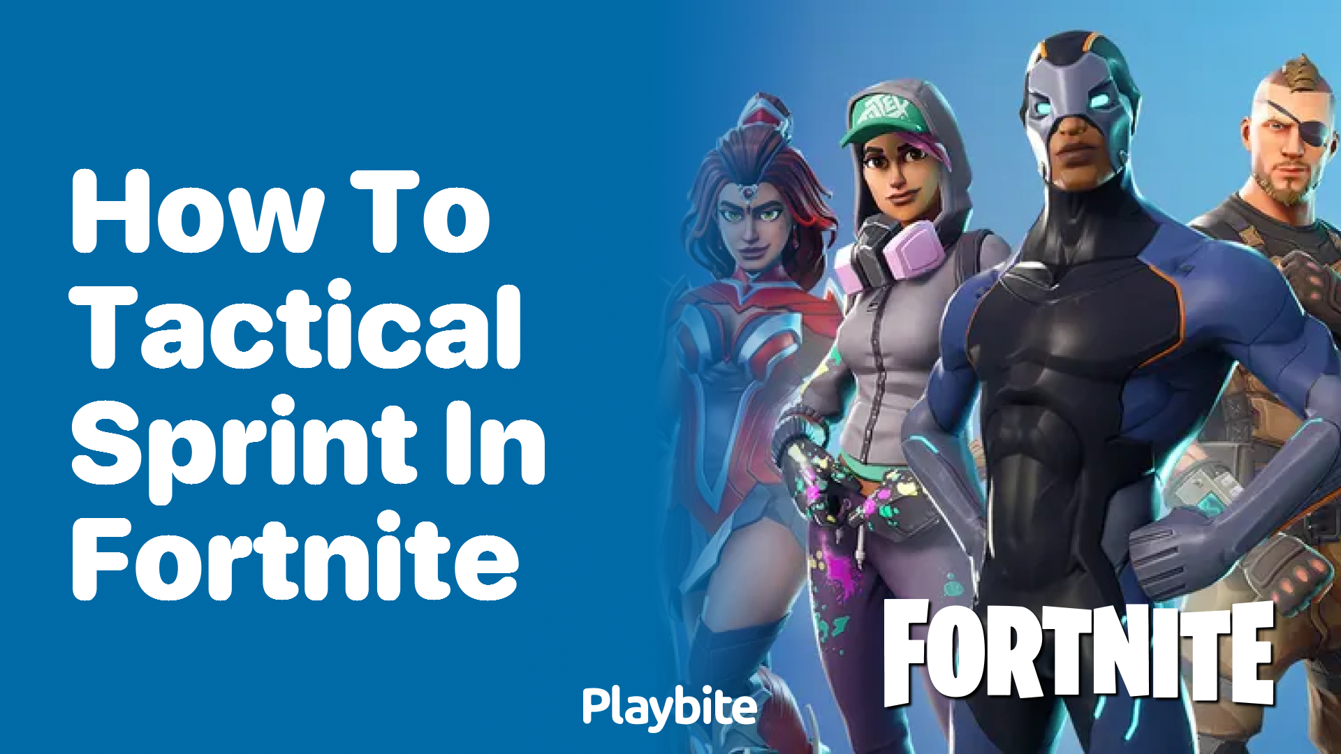 How To Tactical Sprint In Fortnite Playbite