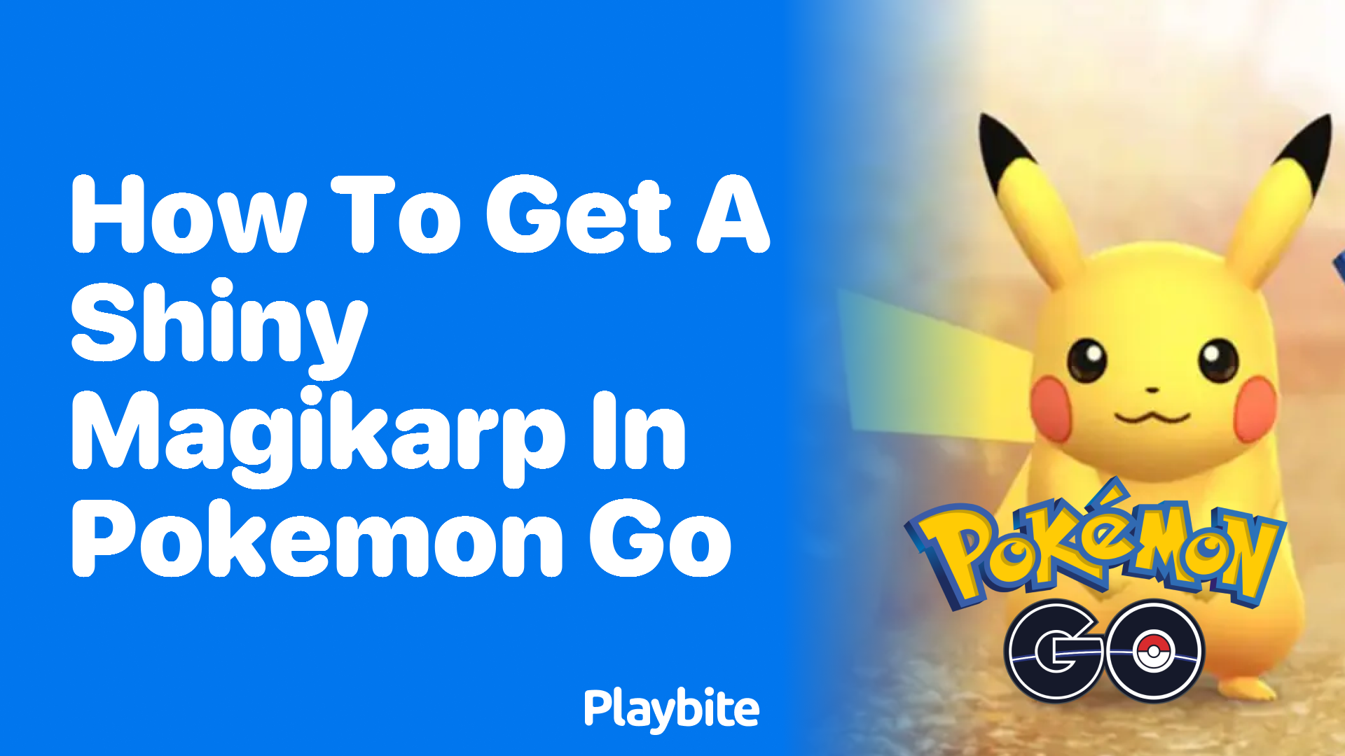 How To Get A Shiny Magikarp In Pokemon Go Playbite