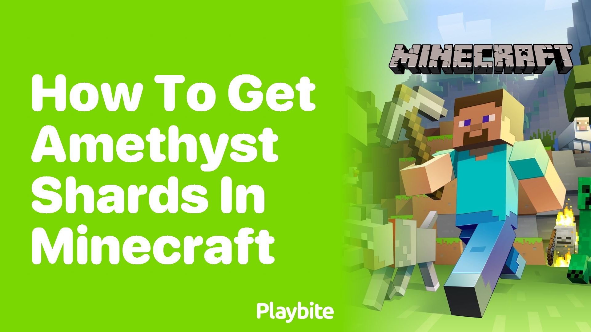 How To Get Amethyst Shards In Minecraft Playbite