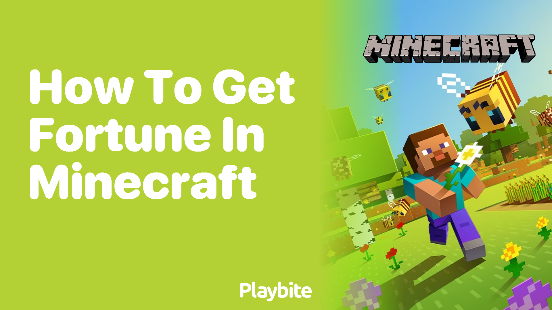 Minecraft Fortune Enchantment Tutorial What It Does How To Get More