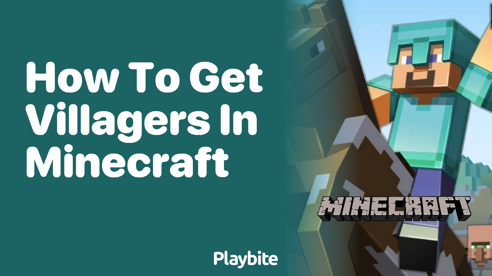 How To Get Villagers In Minecraft A Quick Guide Playbite