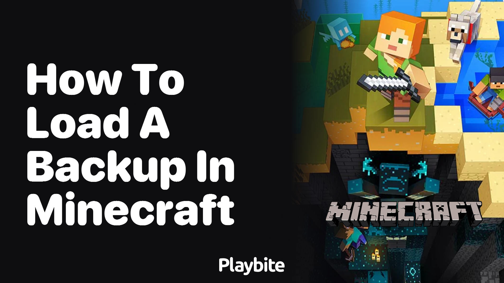 How To Load A Backup In Minecraft Playbite