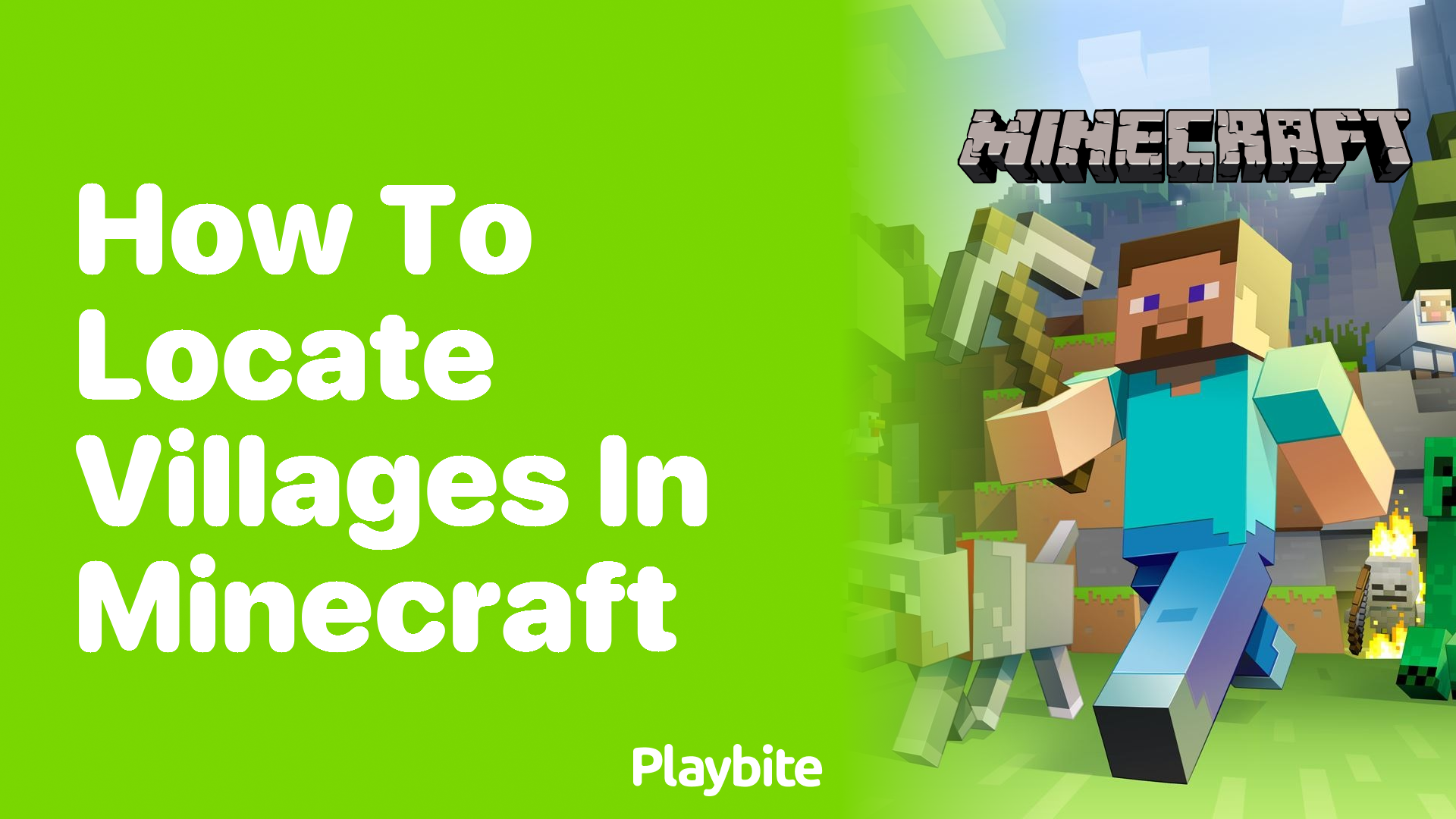 How To Locate Villages In Minecraft Playbite