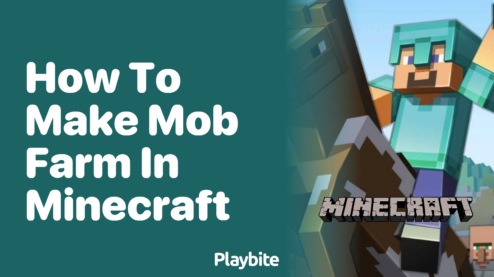 How To Make A Mob Farm In Minecraft Playbite