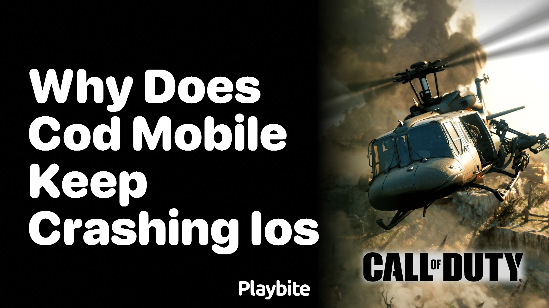 Why Does Cod Mobile Keep Crashing On Ios Devices Playbite