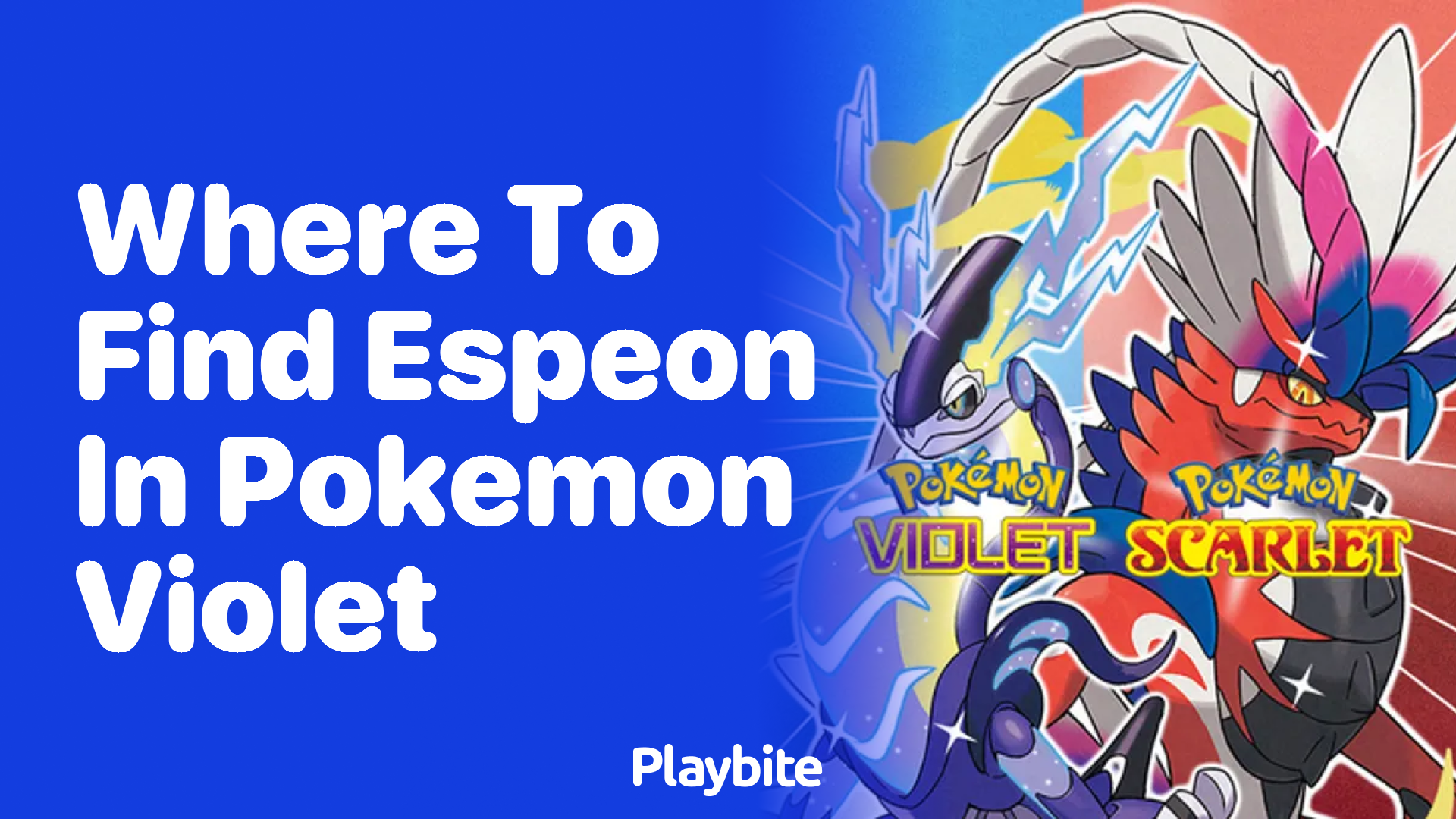 Where To Find Espeon In Pokemon Violet Playbite