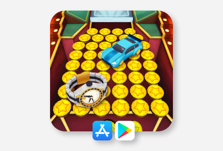 $5 Coin Dozer Credit