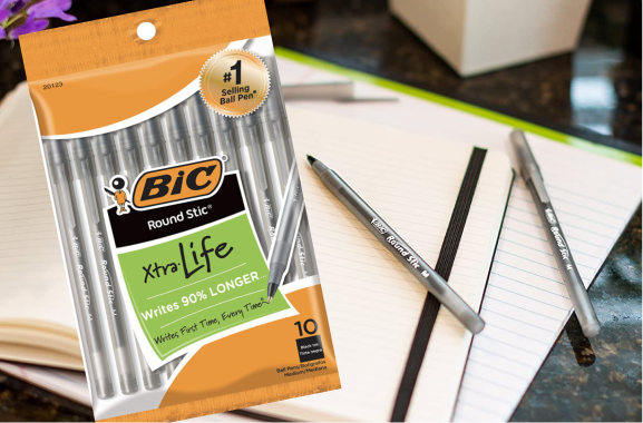 BIC Ballpoint Pens - 10 Pack