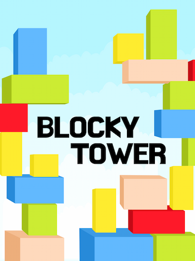 Blocky Tower poster