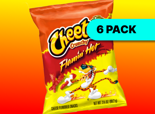 Flaming Hot Cheetos - 6 Pack