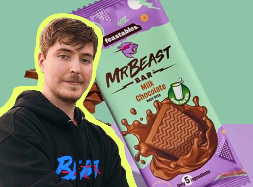 Mr. Beast Bar - Milk Chocolate (10-Pack)