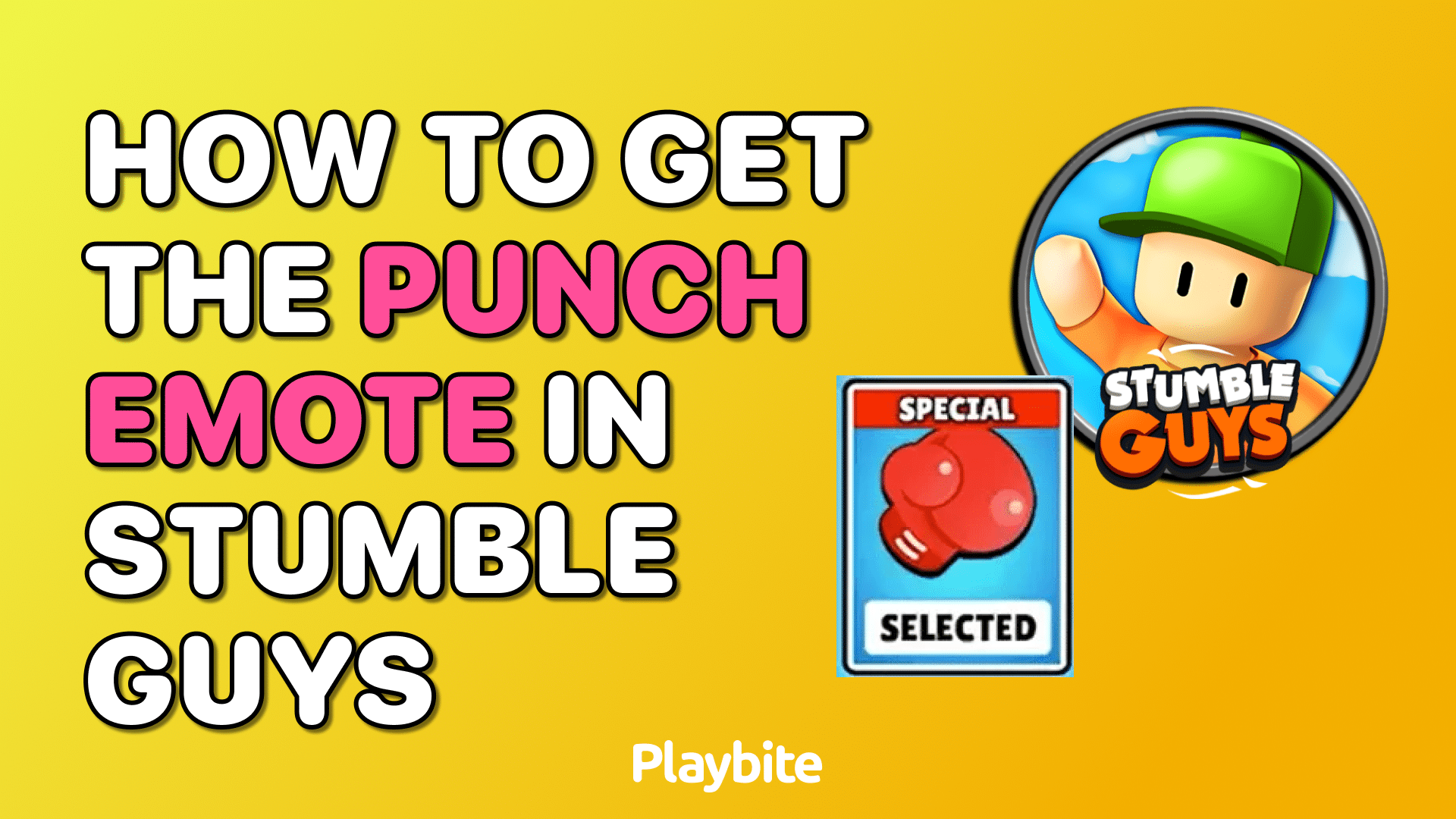 Stumble Guys - When you are the only one without punch