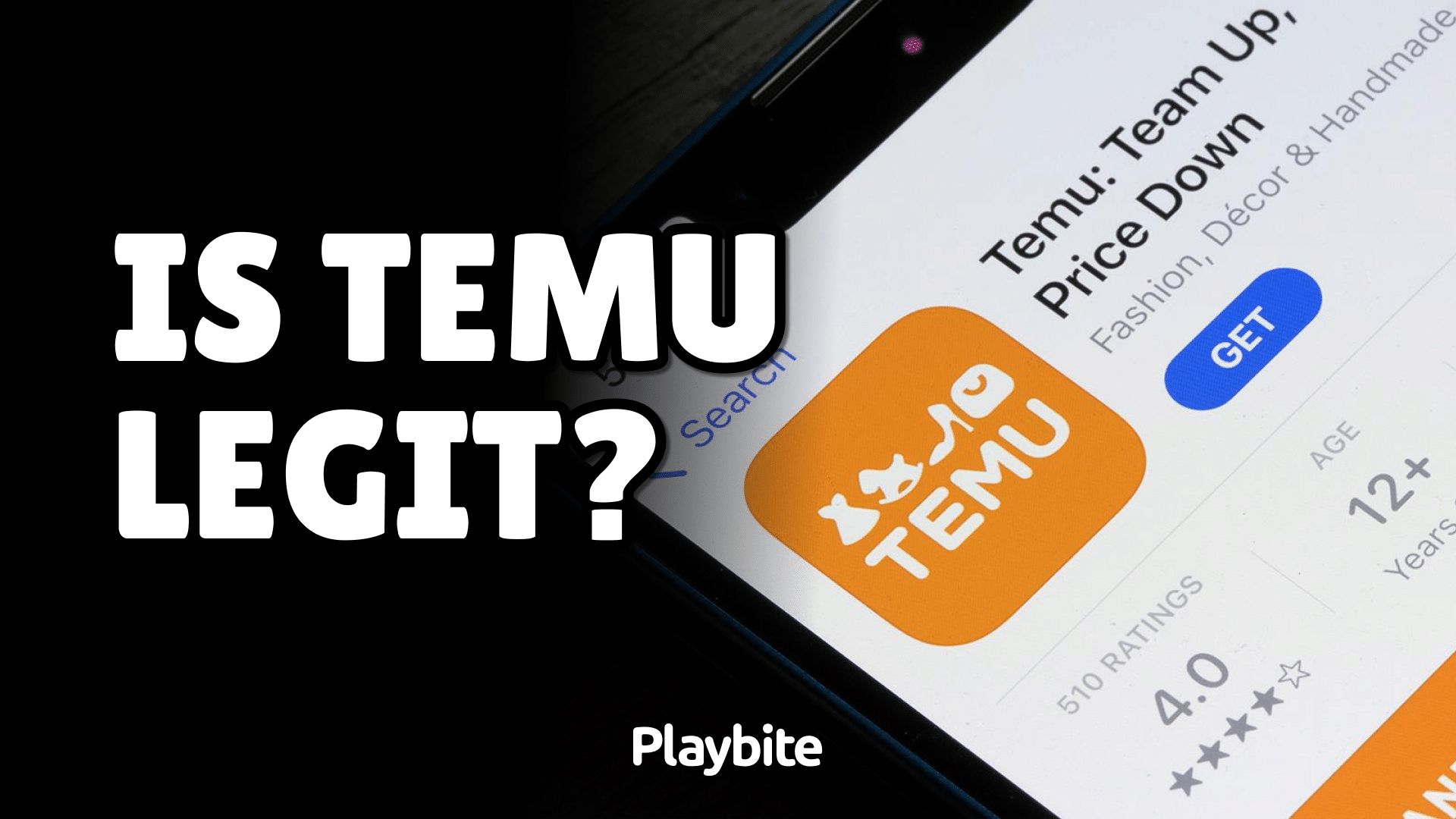 Is Temu Legit? - Playbite