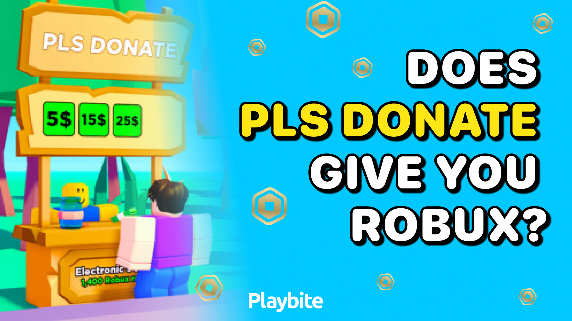 Does PLS DONATE Give You Robux?
