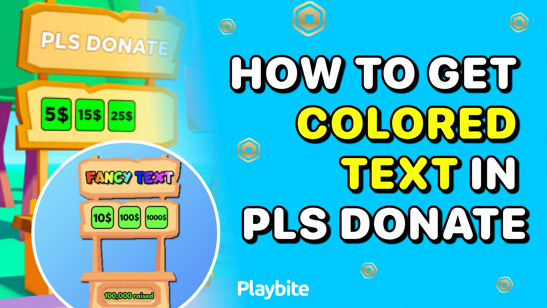 How to change letter colours in please donate｜TikTok Search