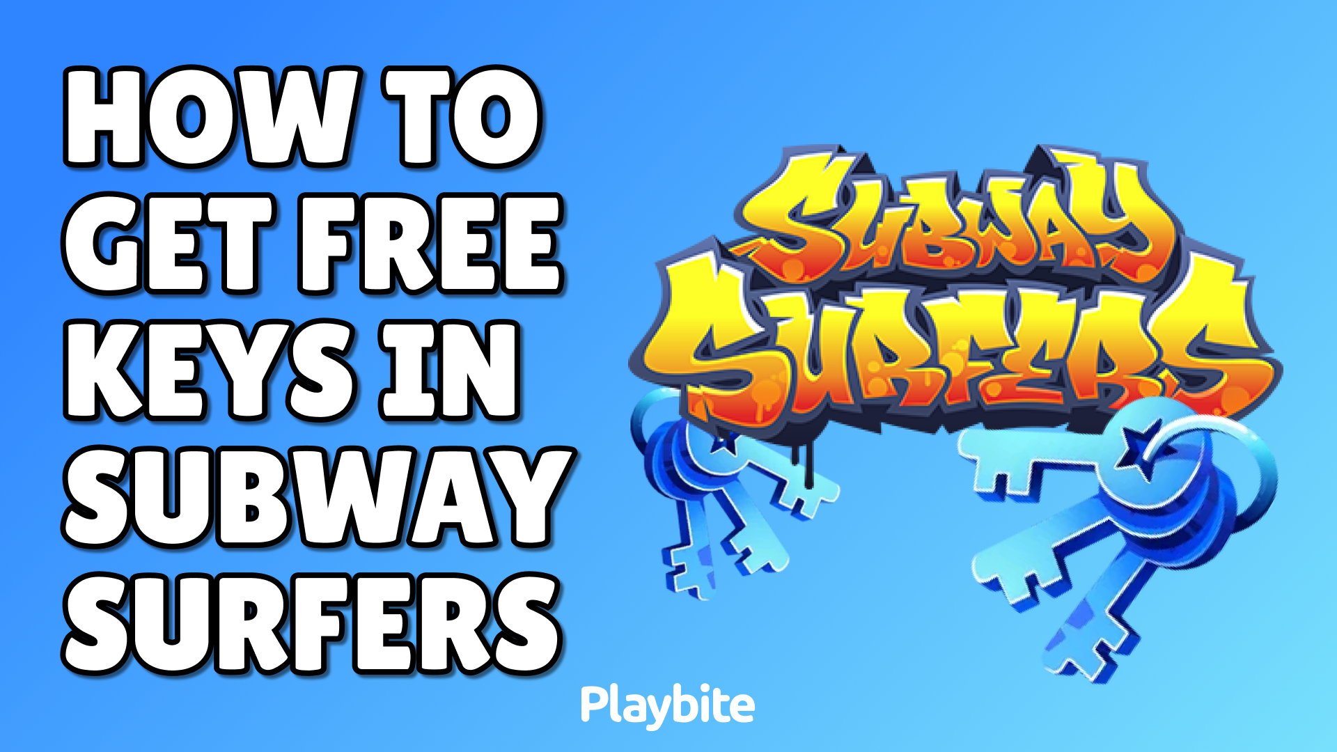 How to Get Free Keys in Subway Surfers - GINX TV