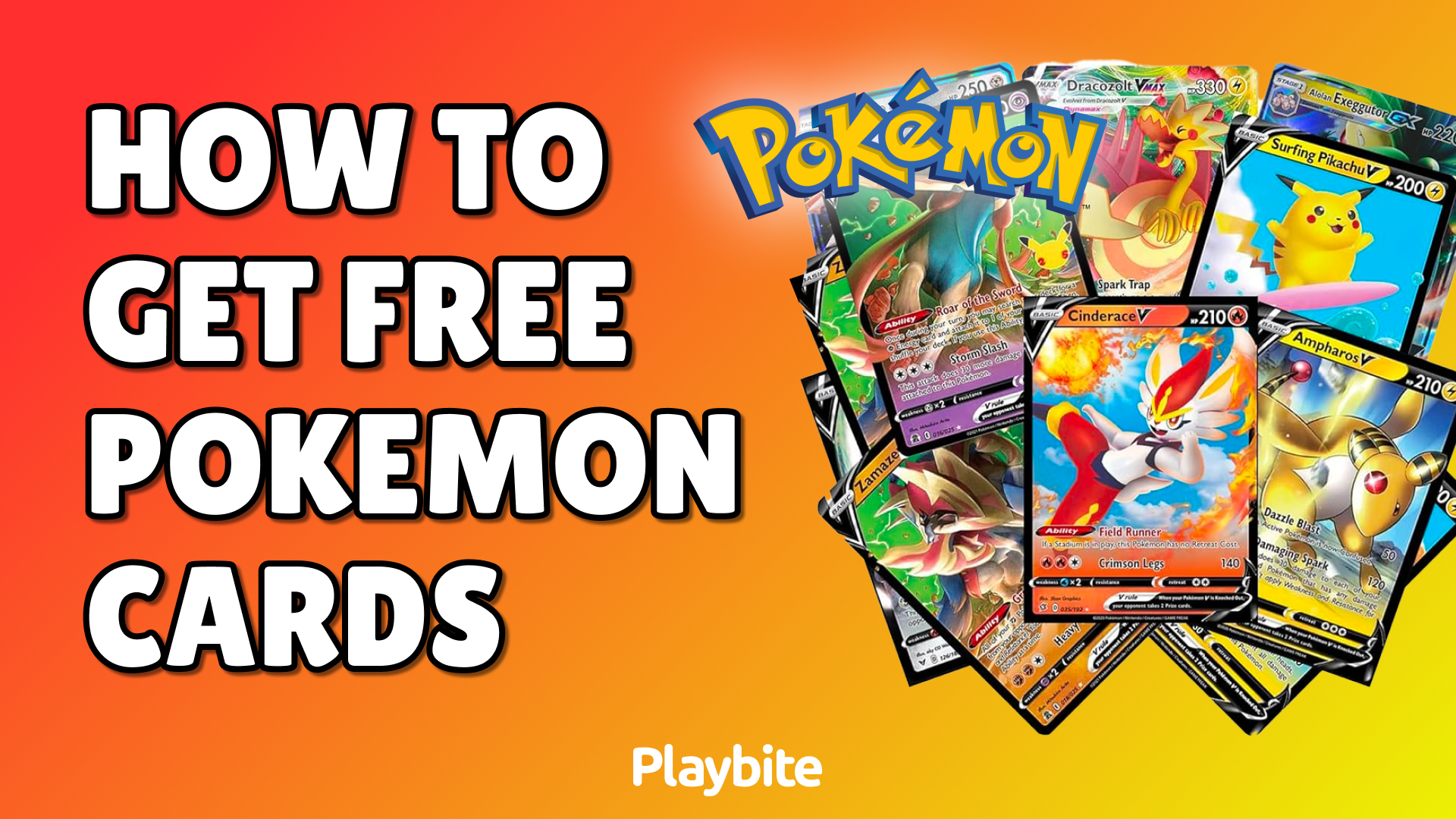 How To Get Free Pokemon Cards - Playbite