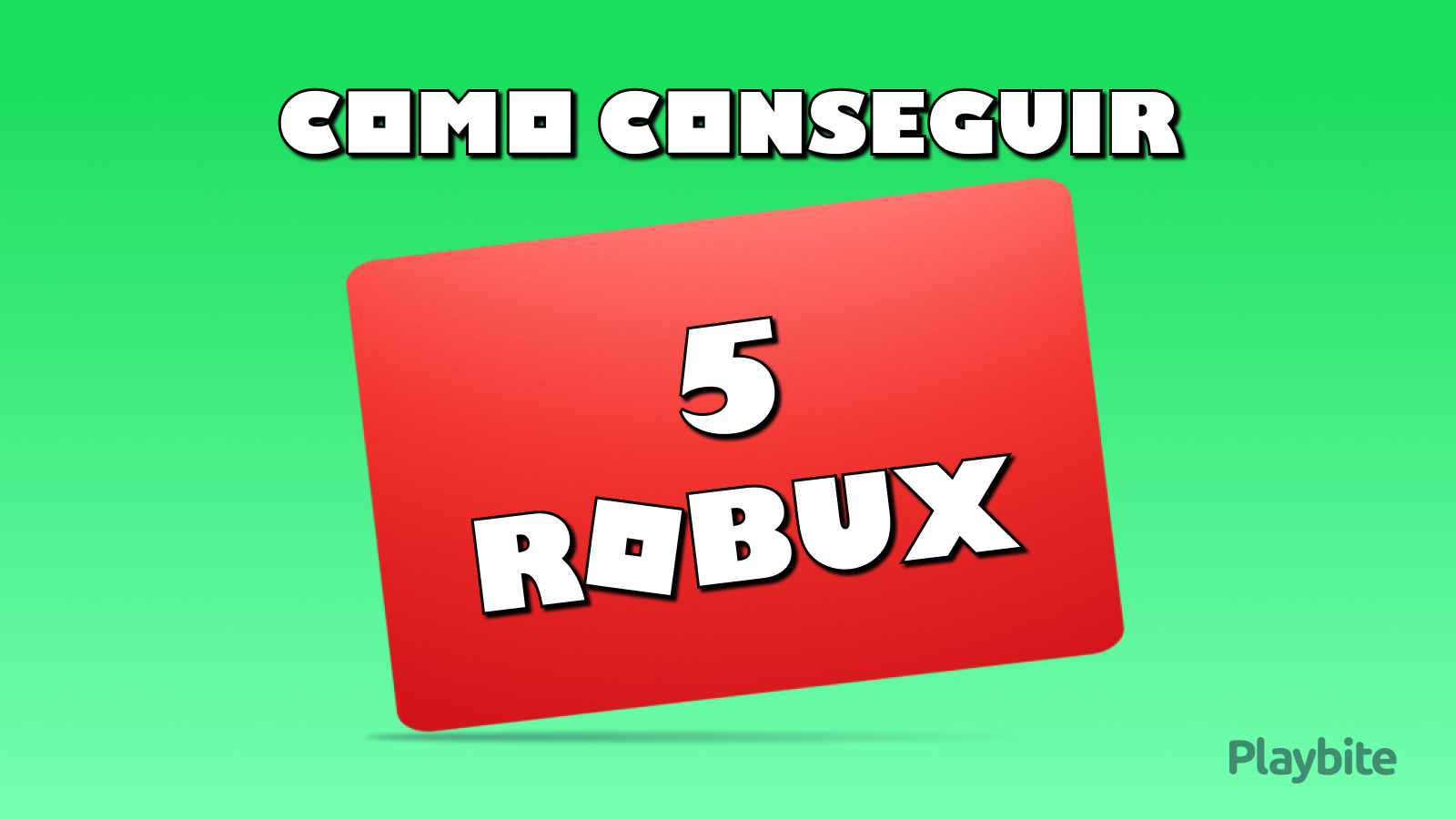 Como Conseguir 5 Robux?