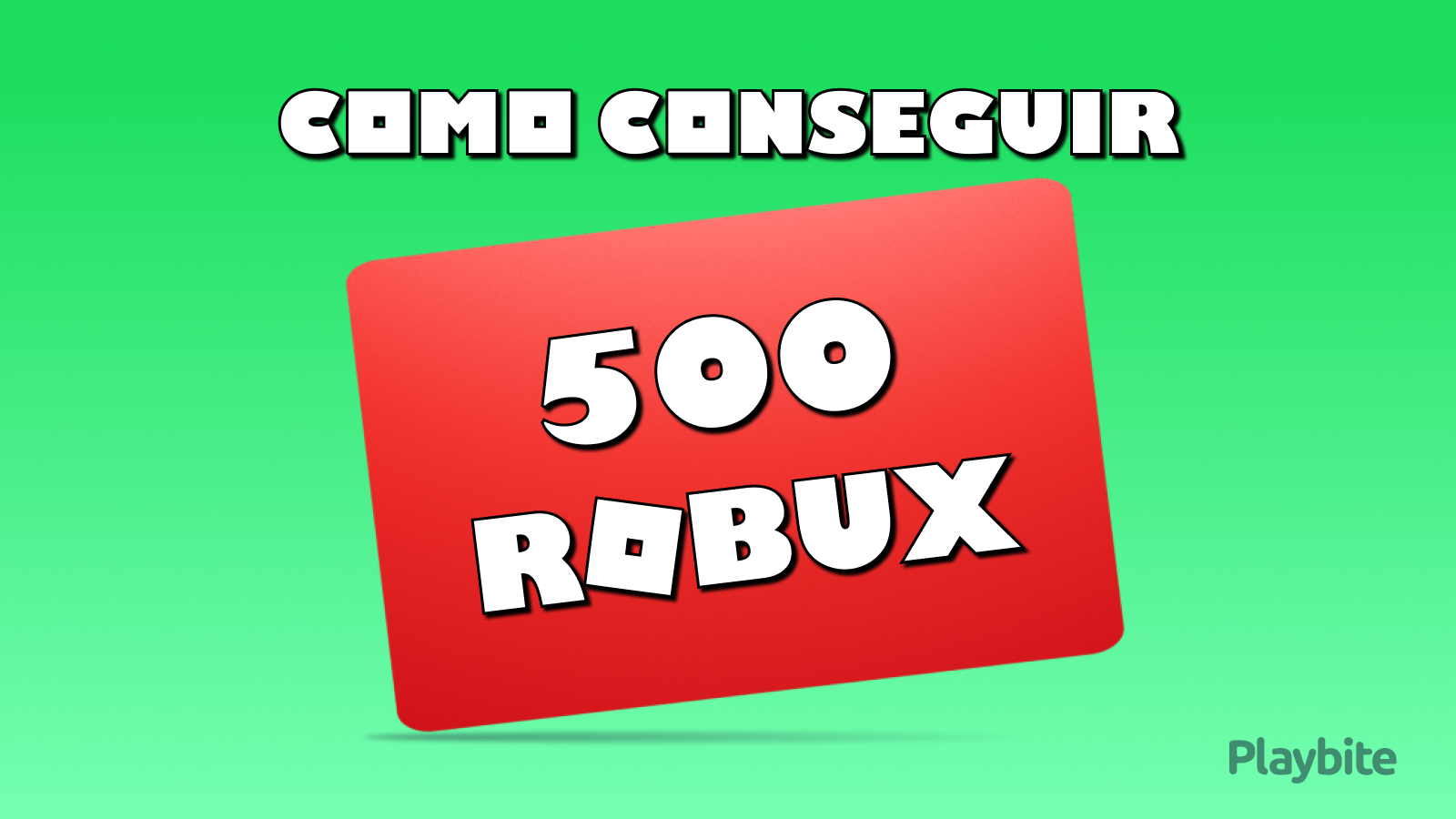 Como Conseguir 500 Robux?