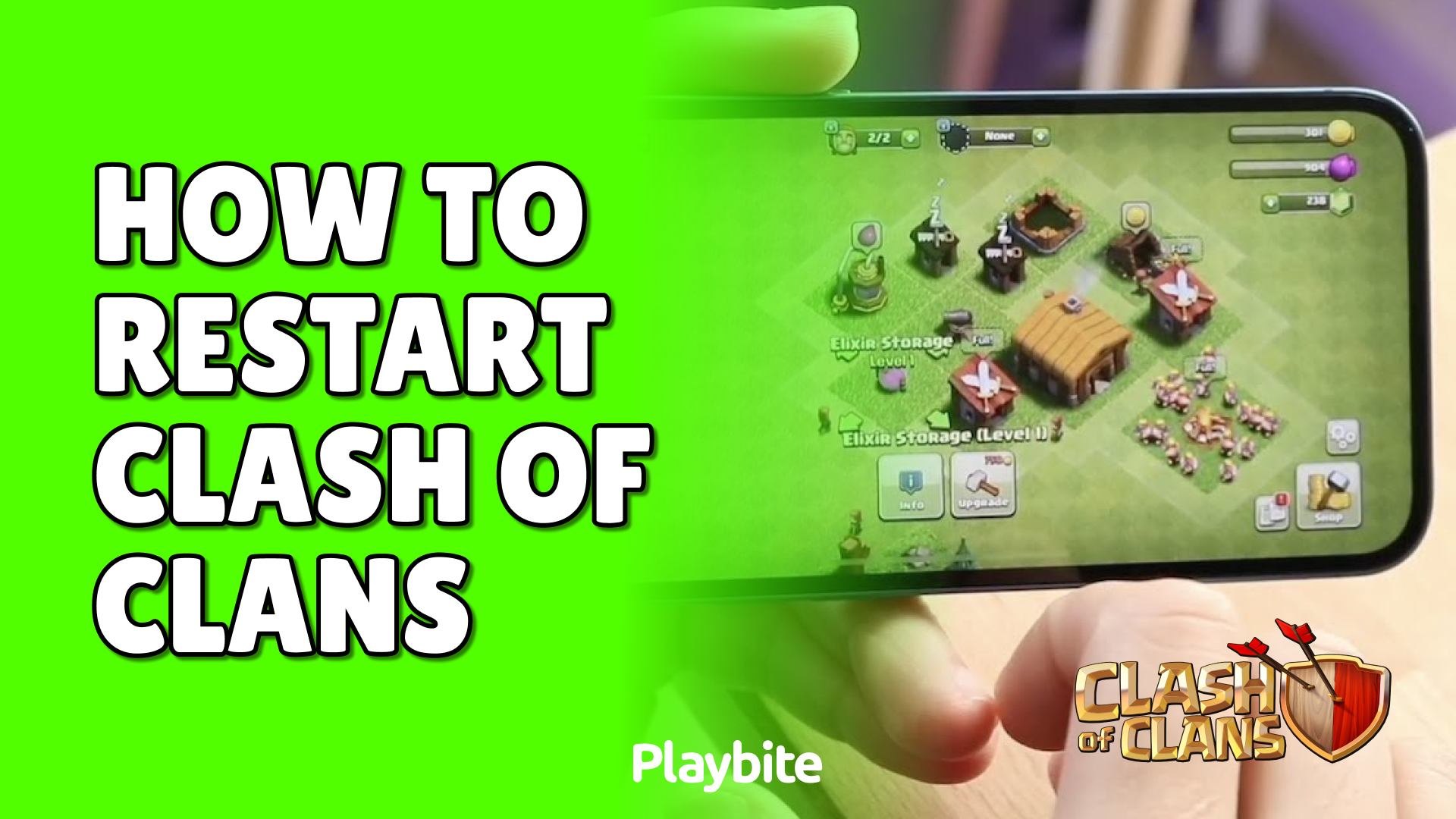 How To Restart Clash Of Clans