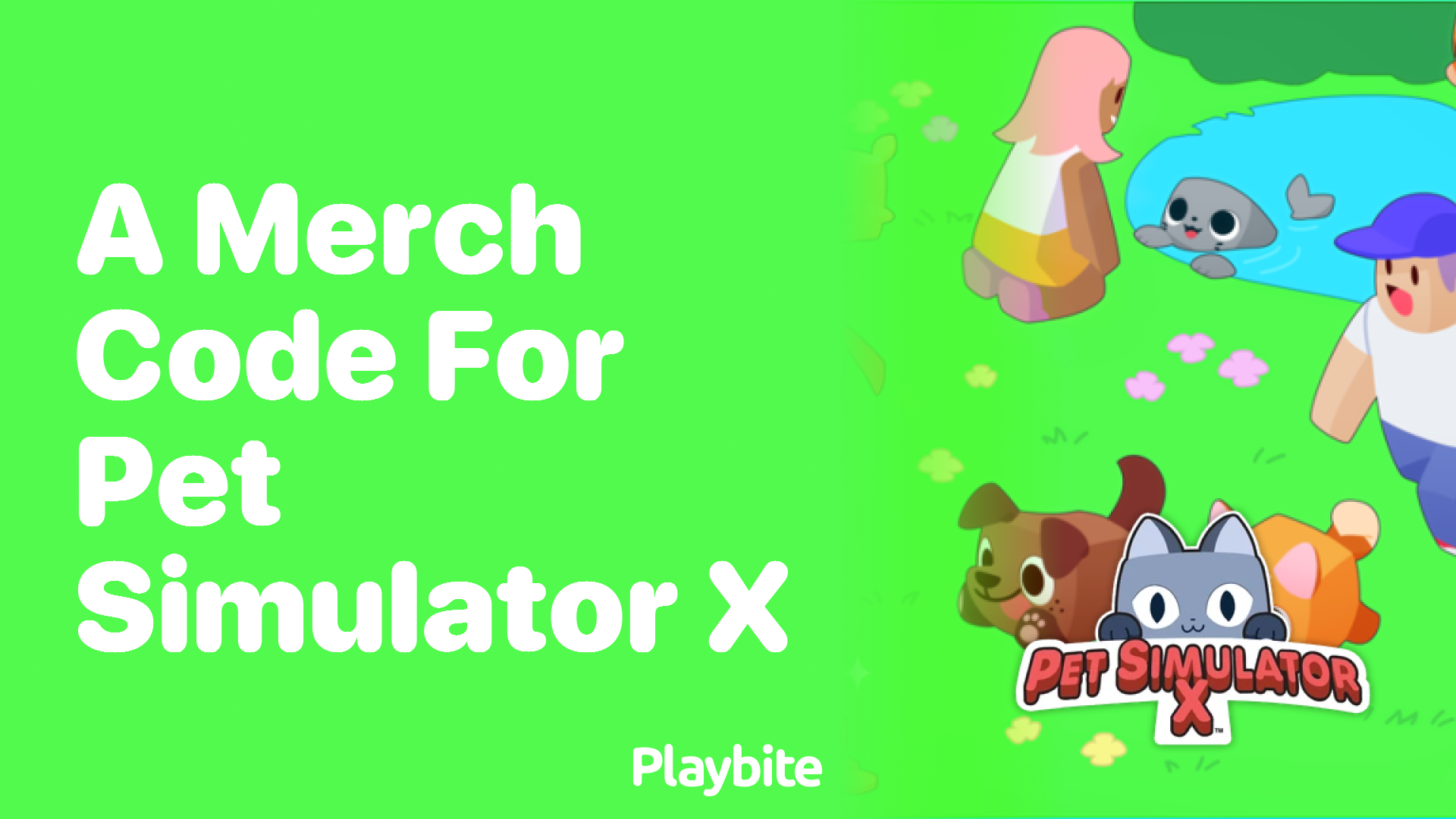 What is a Merch Code for Pet Simulator X?