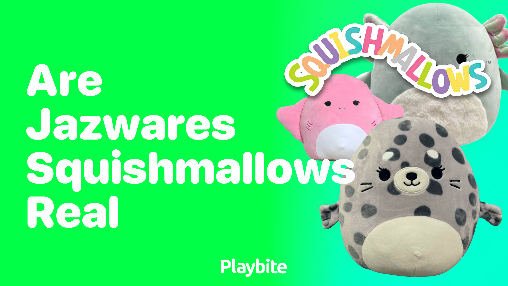 Are Jazwares Squishmallows Real?