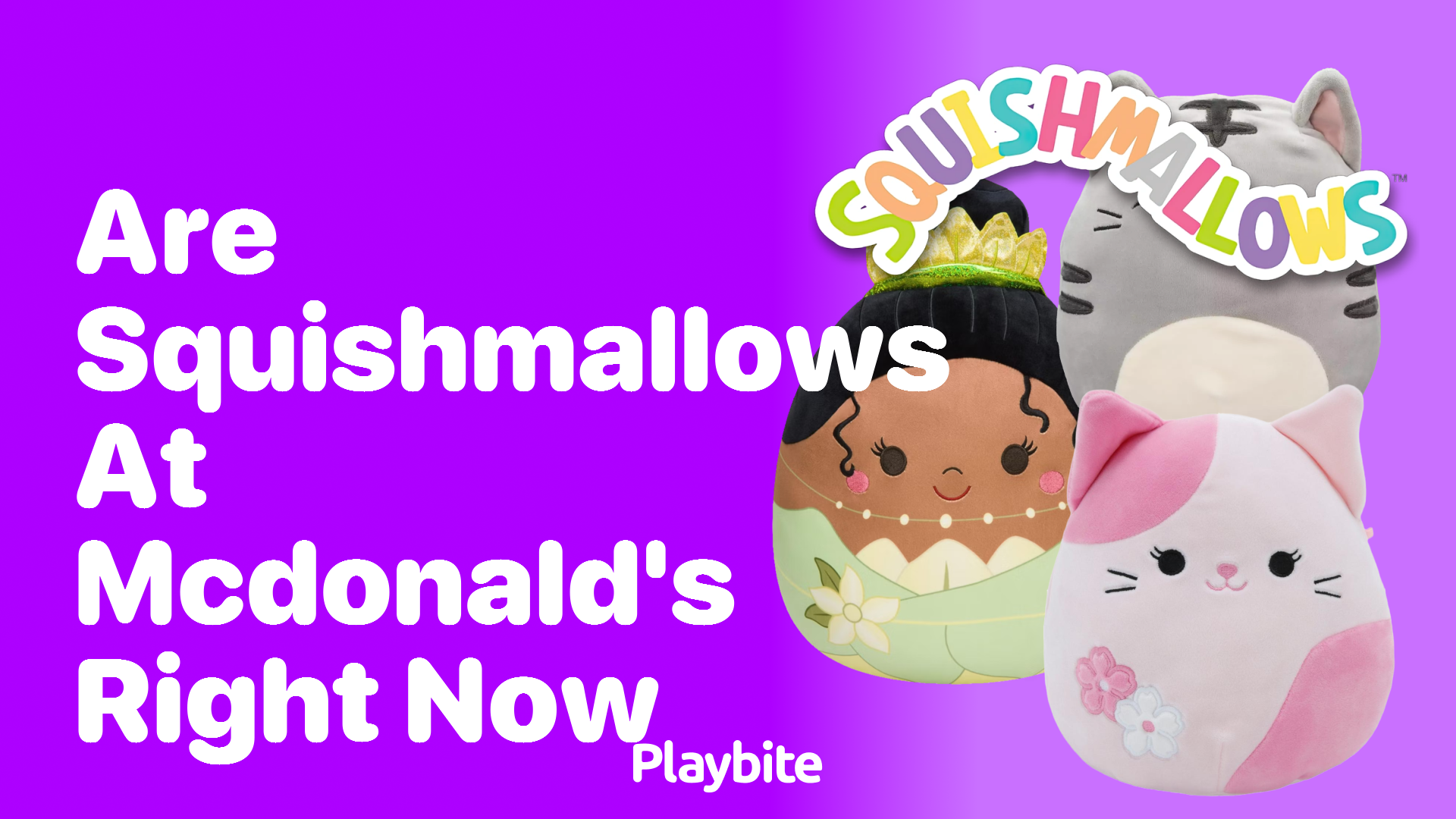 Are Squishmallows at McDonald&#8217;s Right Now?