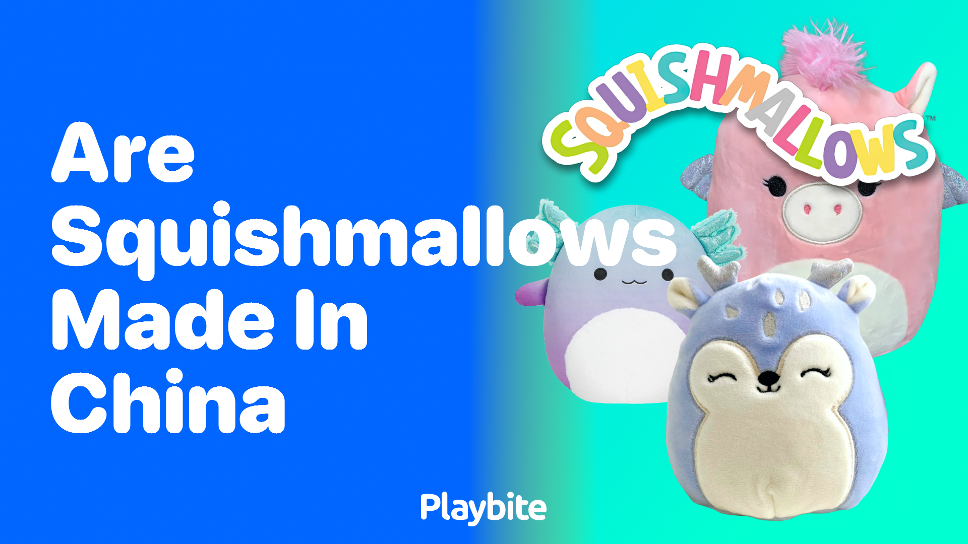 Are Squishmallows Made in China?