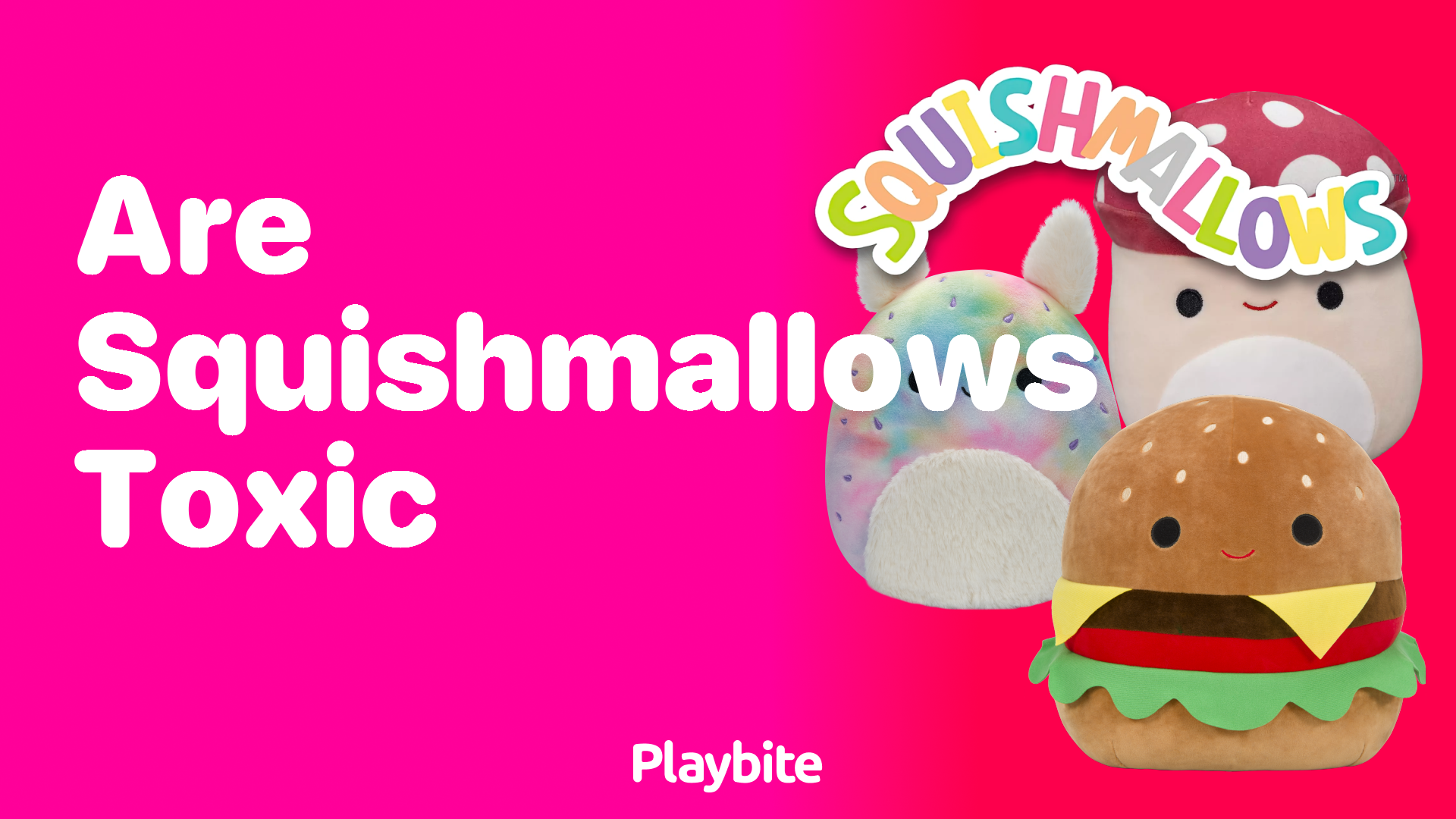 Are Squishmallows Toxic? Safety Information for Your Favorite Plush Toys