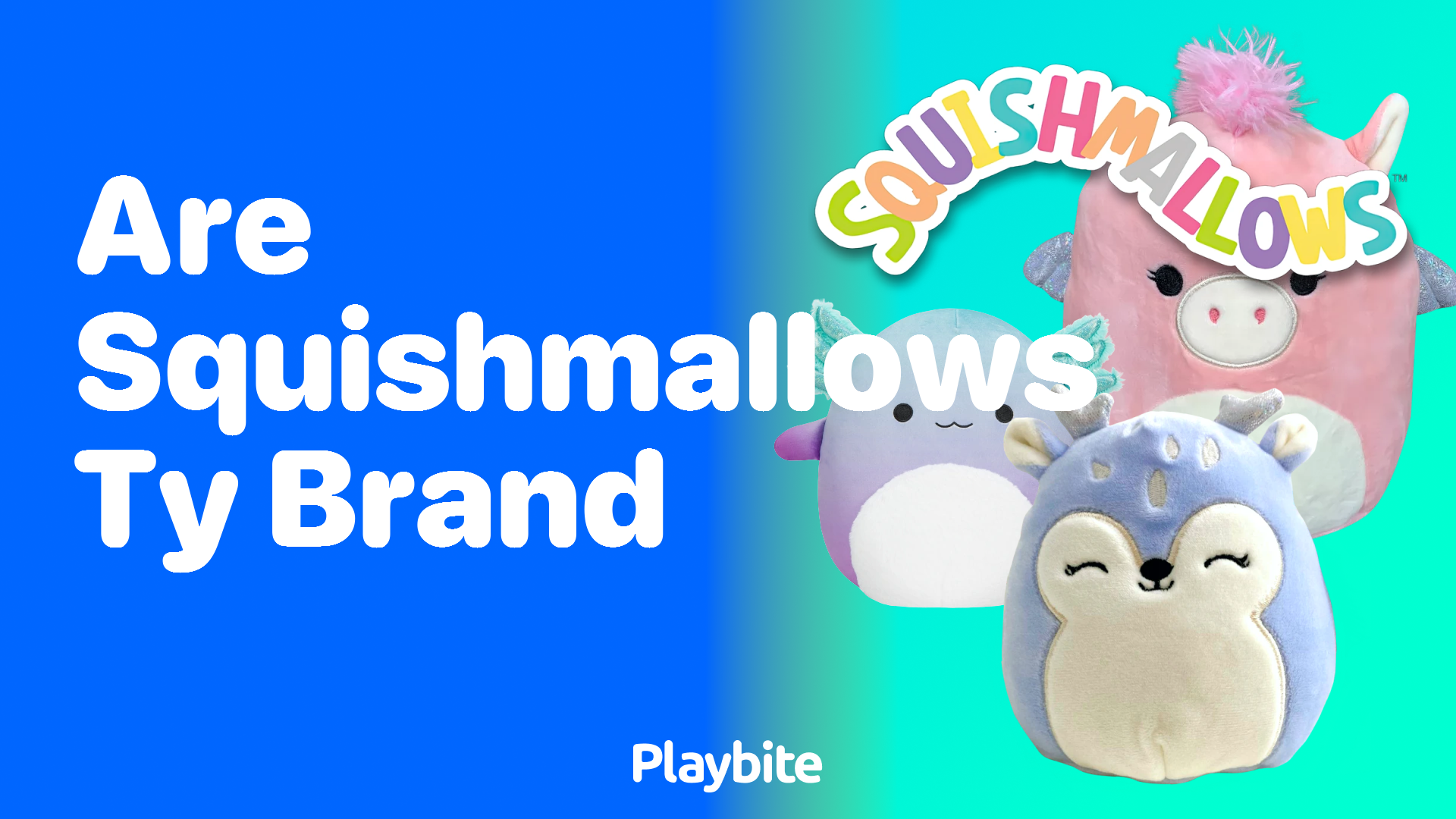 Are Squishmallows a Ty Brand?