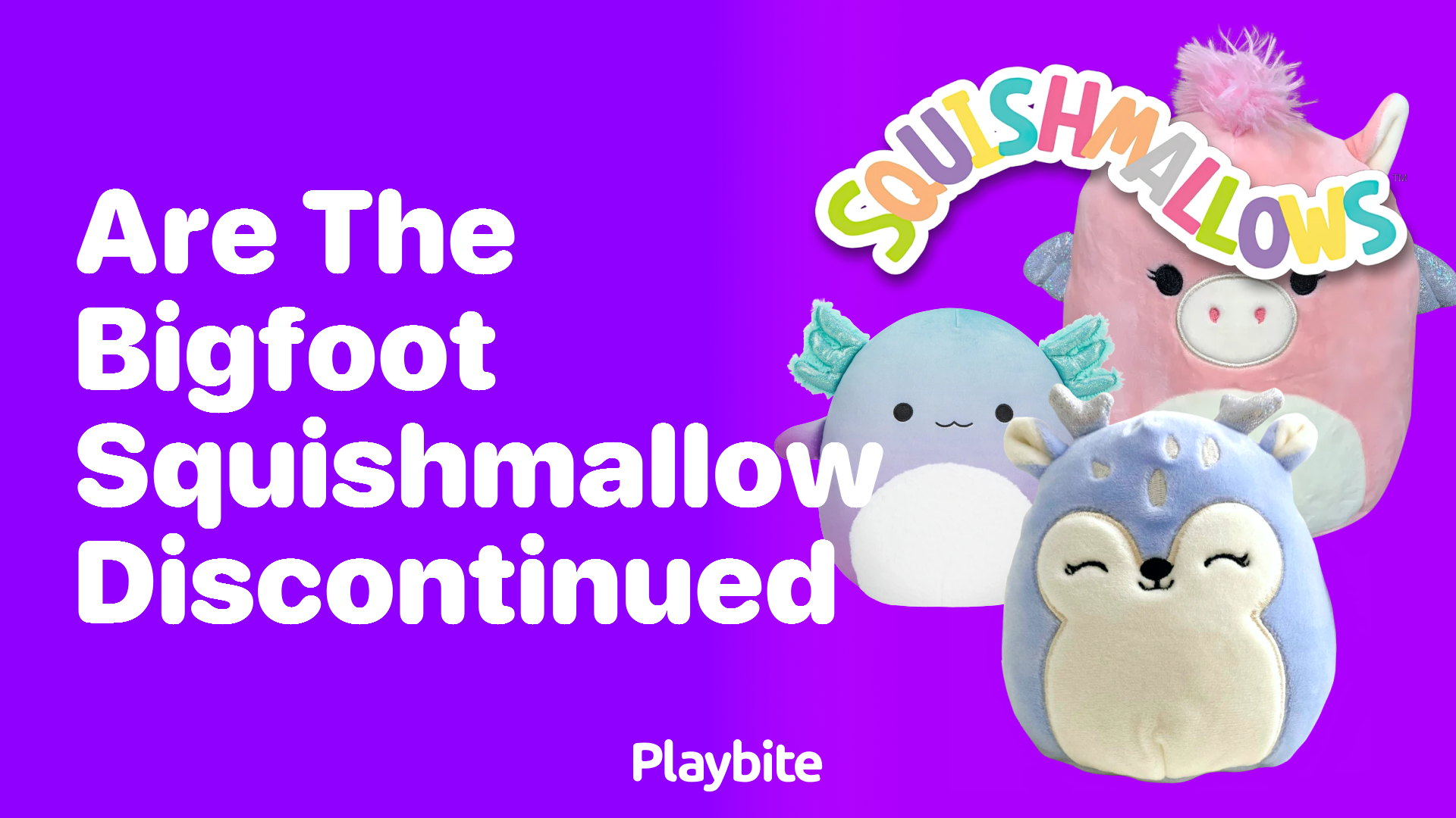 Are the Bigfoot Squishmallows Discontinued?