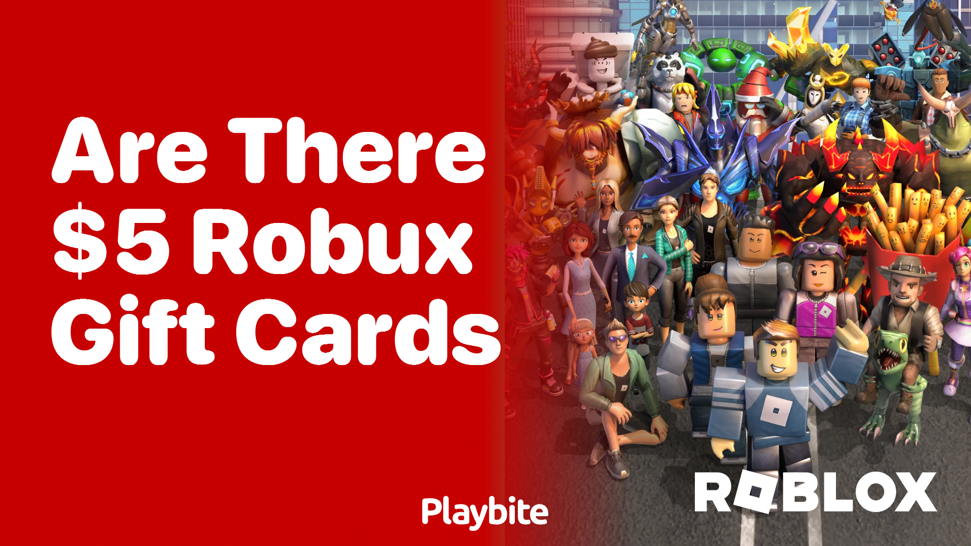 Are There $5 Robux Gift Cards Available?