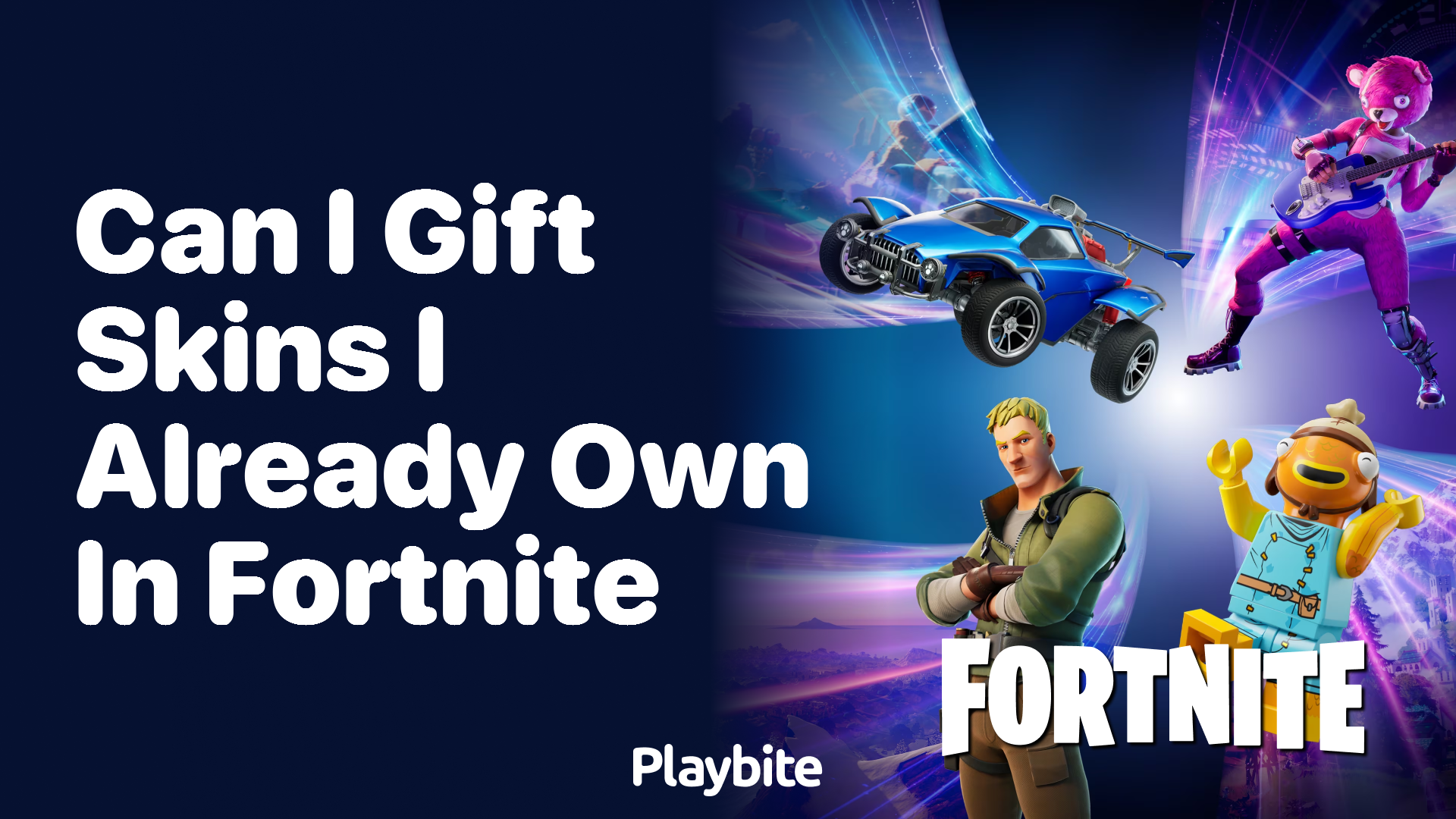 Can I gift skins I already own in Fortnite?