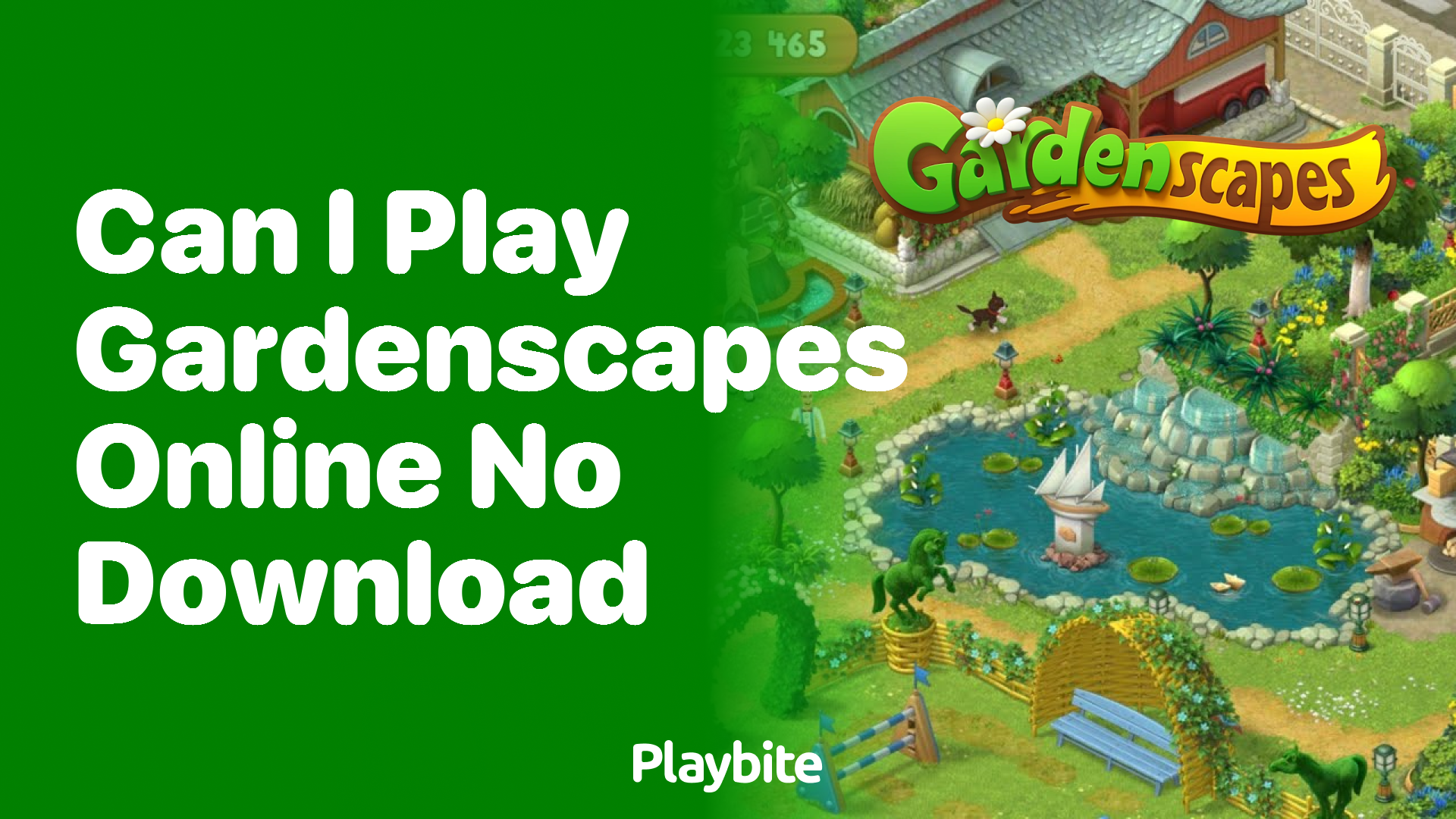 Can I Play Gardenscapes Online Without Downloading It?