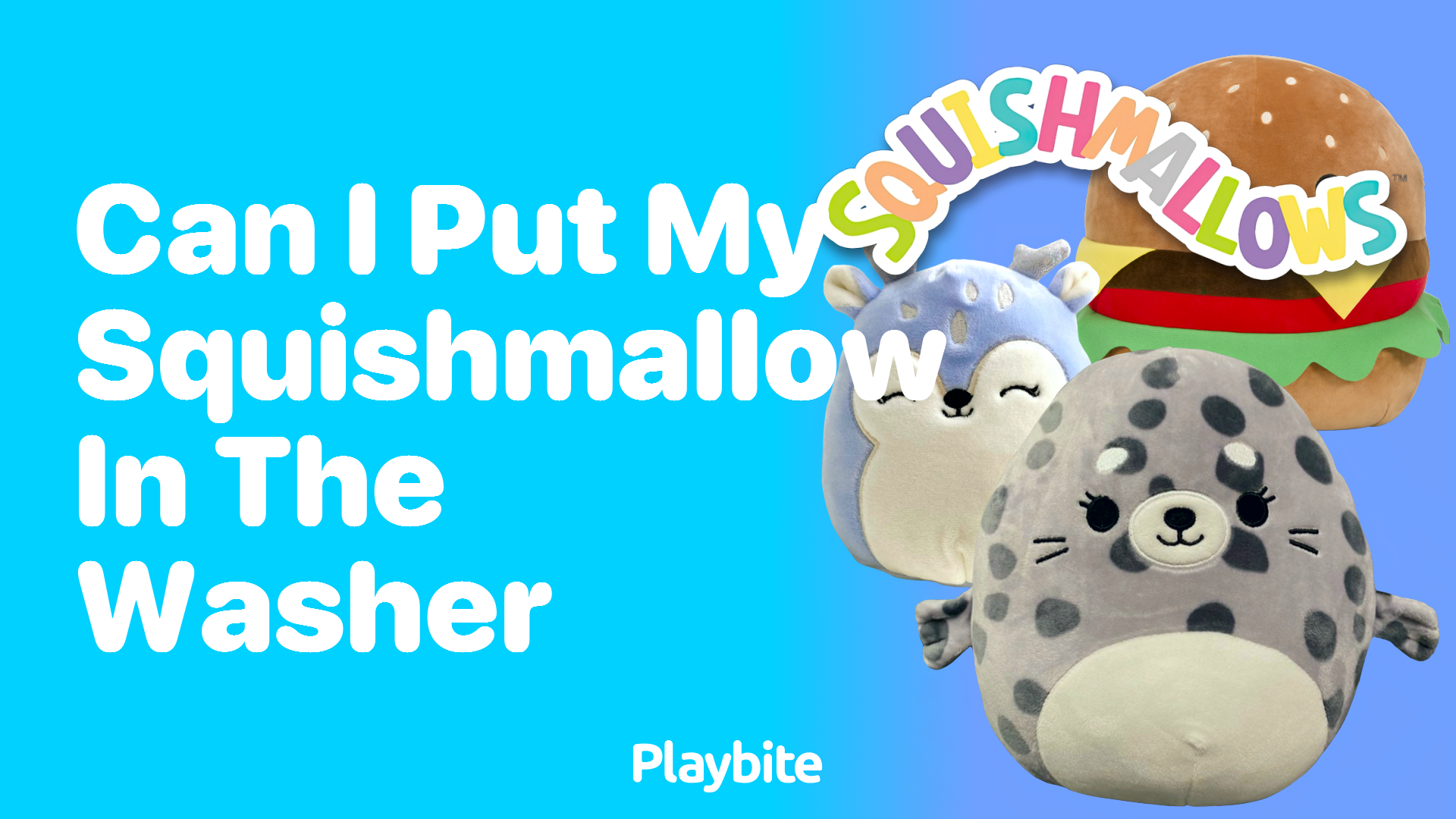 Can I Put My Squishmallow in the Washer?