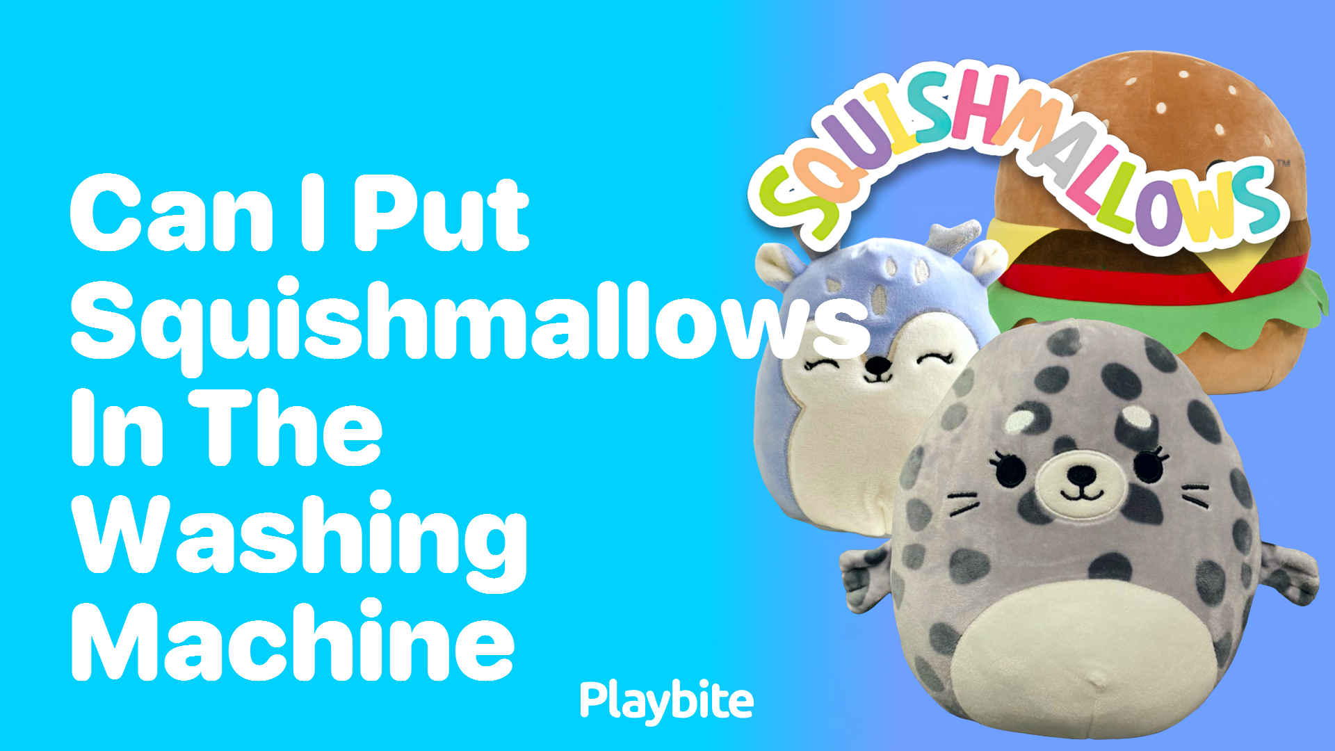 Can I Put Squishmallows in the Washing Machine? Here&#8217;s What You Need to Know