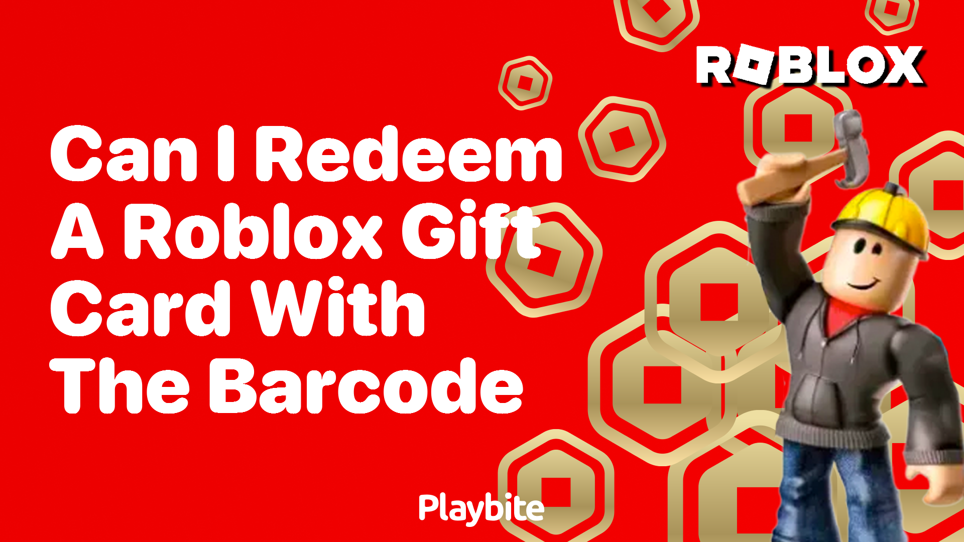 Can I Redeem a Roblox Gift Card with the Barcode?