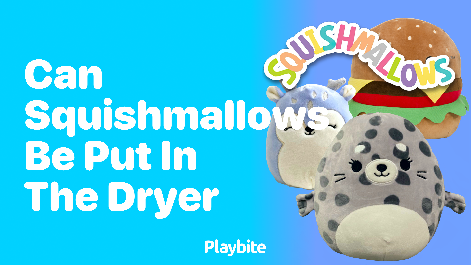 Can Squishmallows Be Put in the Dryer? Keeping Your Plushie Perfect