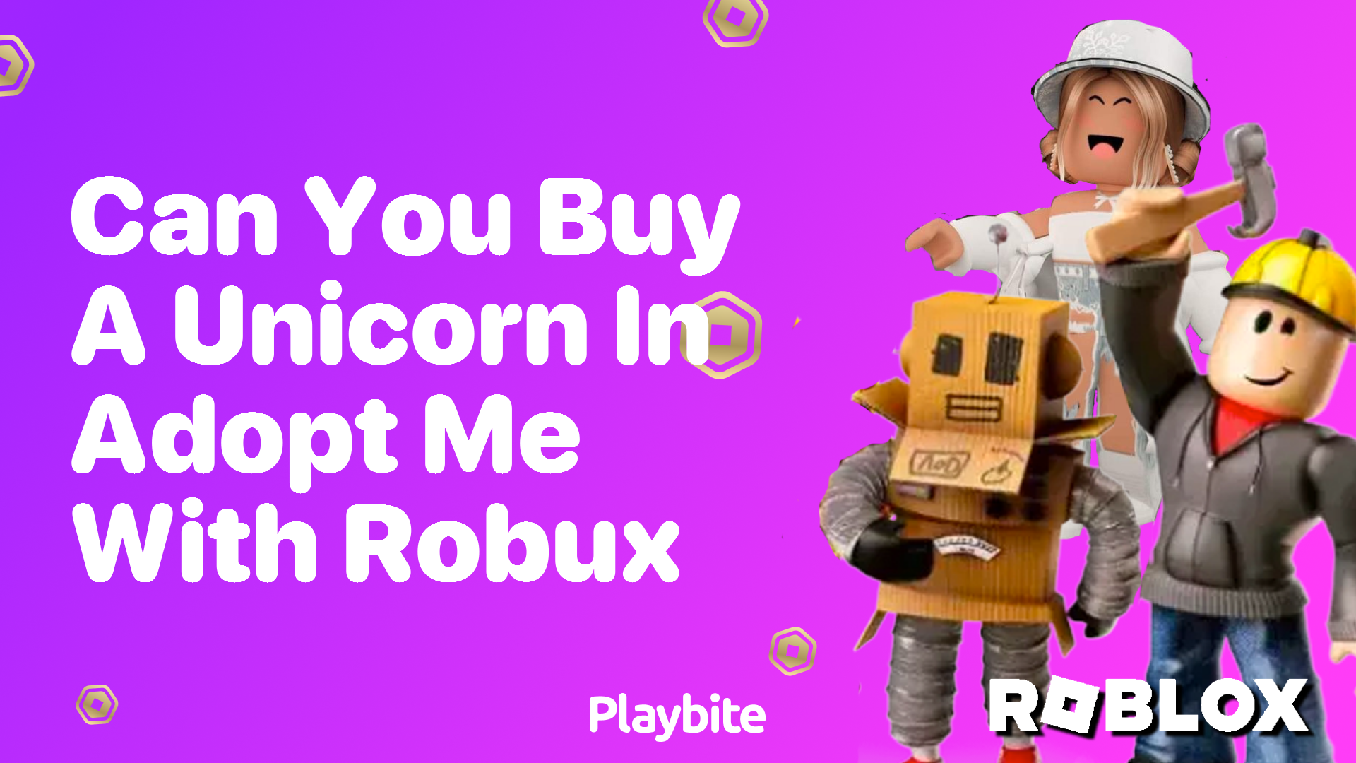 Can You Buy a Unicorn in Adopt Me with Robux?