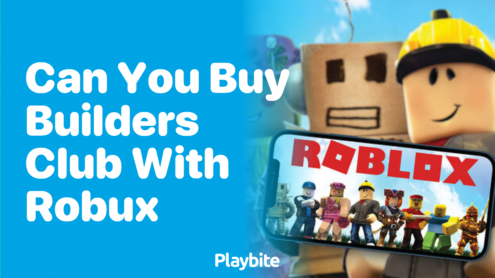 Can You Buy Builders Club with Robux?