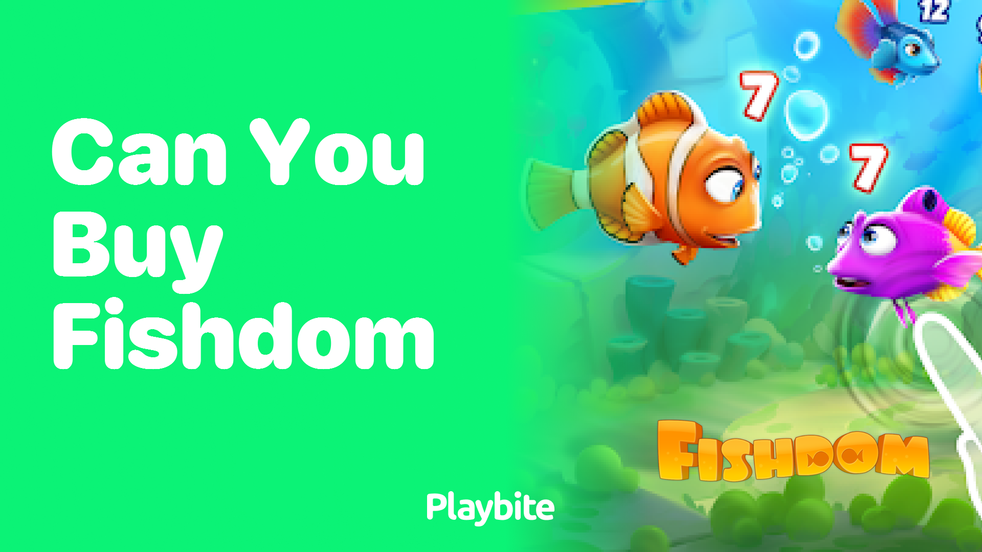 Can You Buy Fishdom?