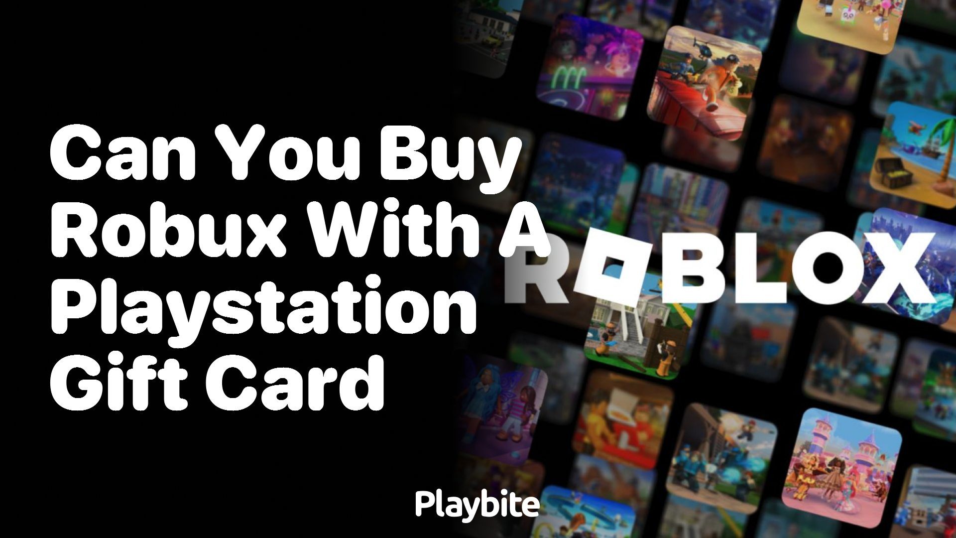 Can You Buy Robux with a PlayStation Gift Card?