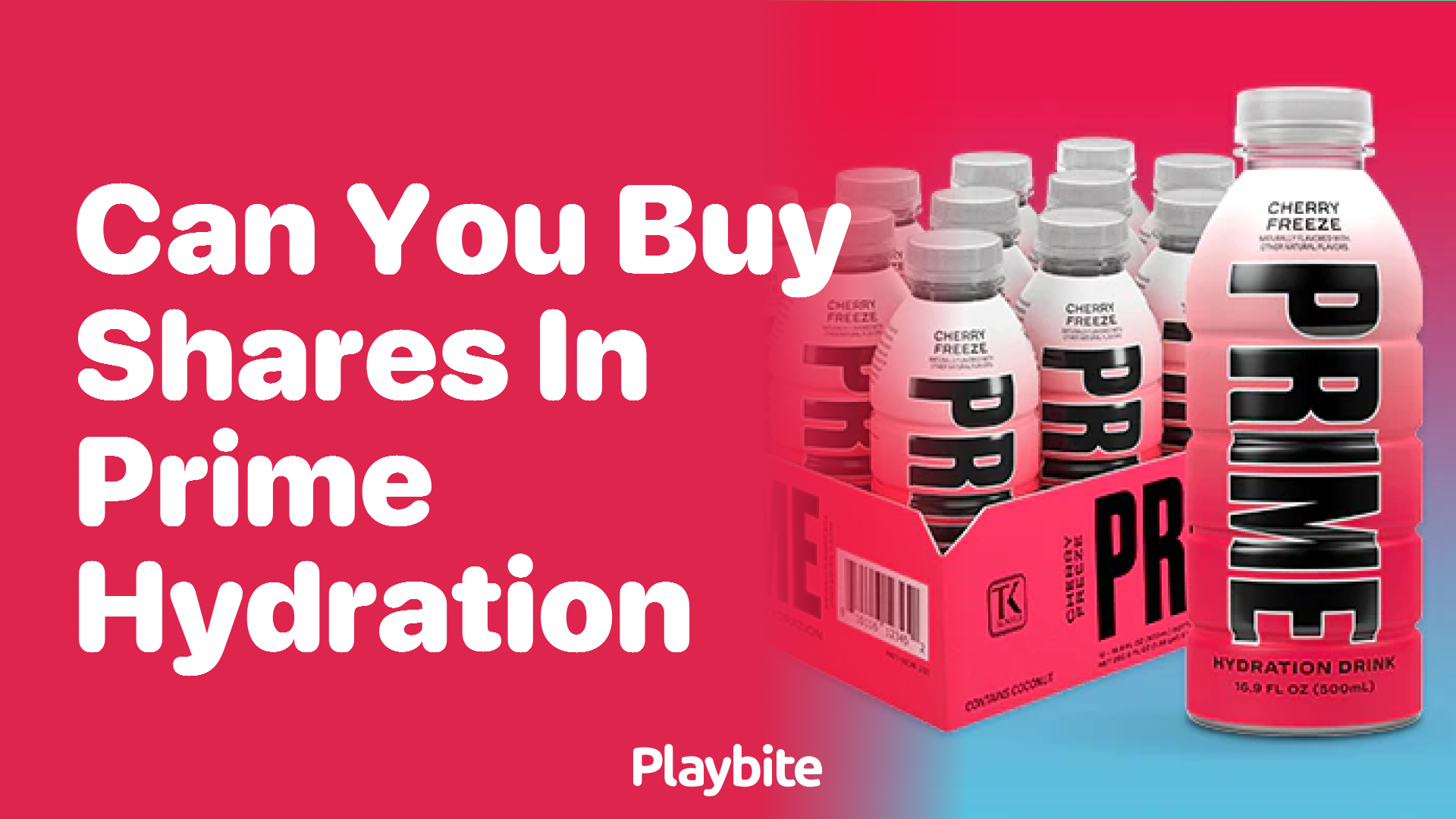 Can You Buy Shares in Prime Hydration?