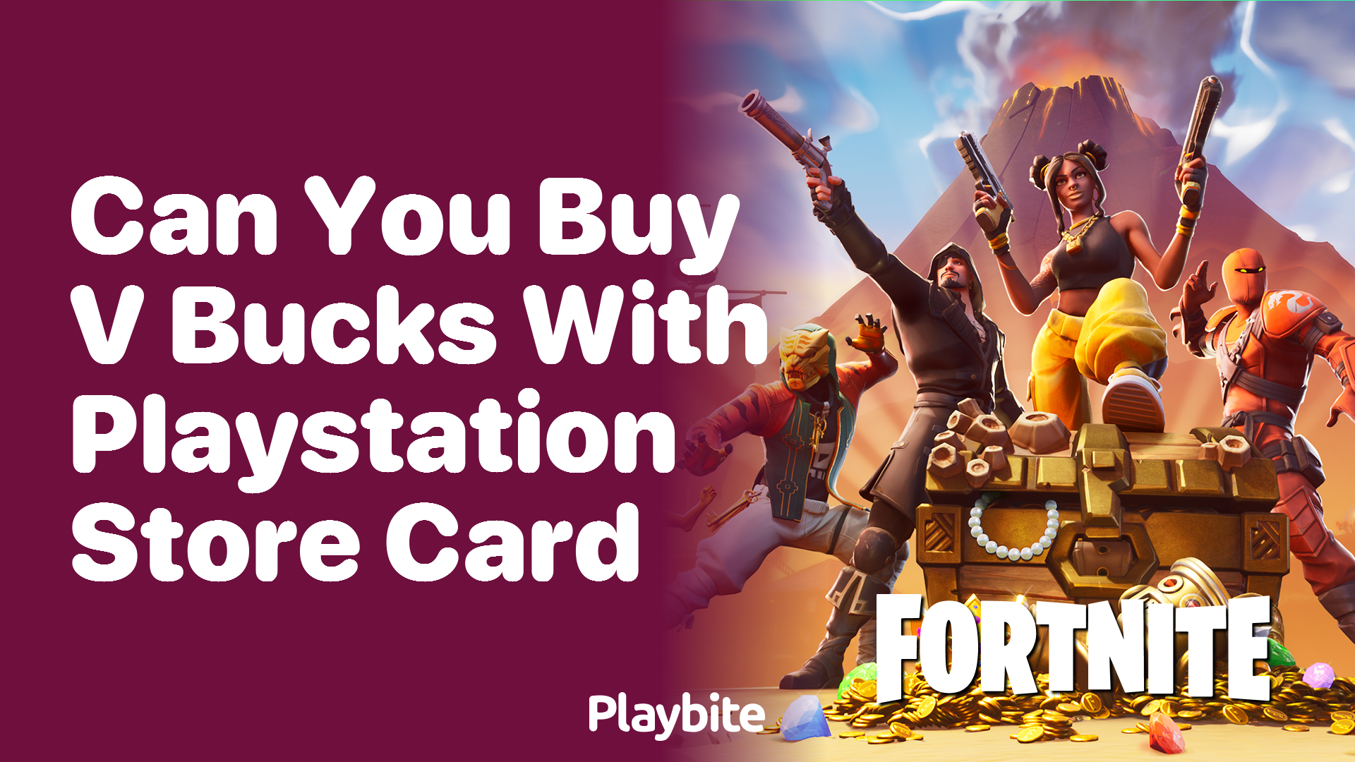 Can You Buy V Bucks with a PlayStation Store Card Playbite