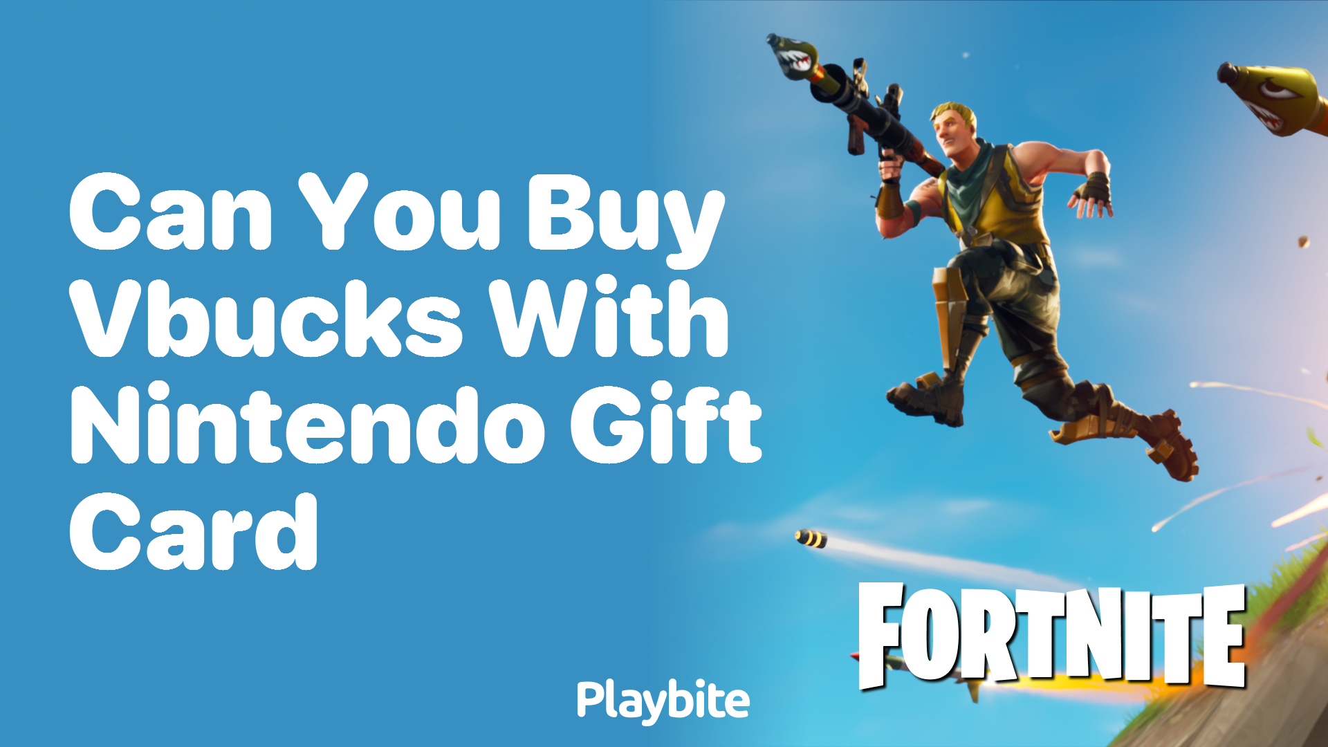 Can You Buy V Bucks with a Nintendo Gift Card Playbite