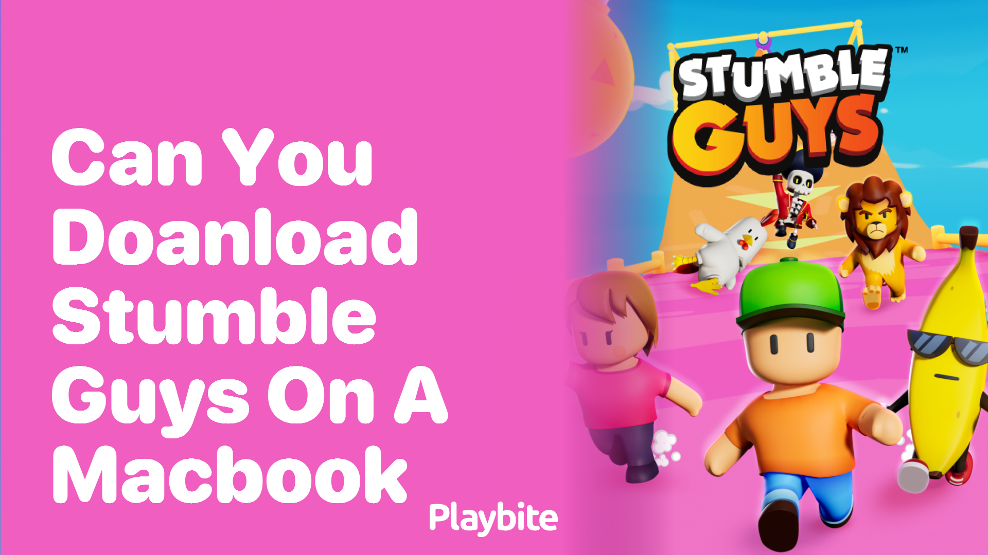 Can You Download Stumble Guys on a MacBook?