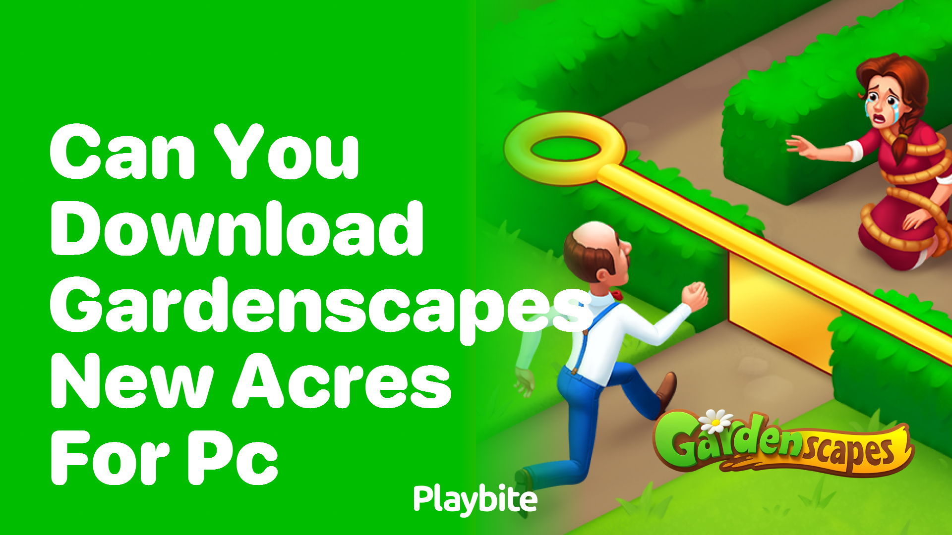 Can You Download Gardenscapes: New Acres for PC?